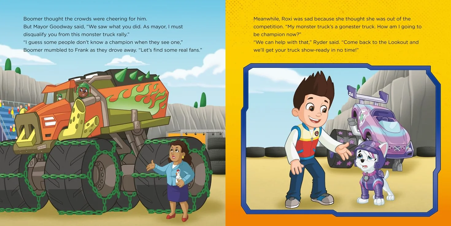 PAW Patrol Rescue Wheels Picture Book: Nickelodeon Monster Truck Adventure for Kids 4+