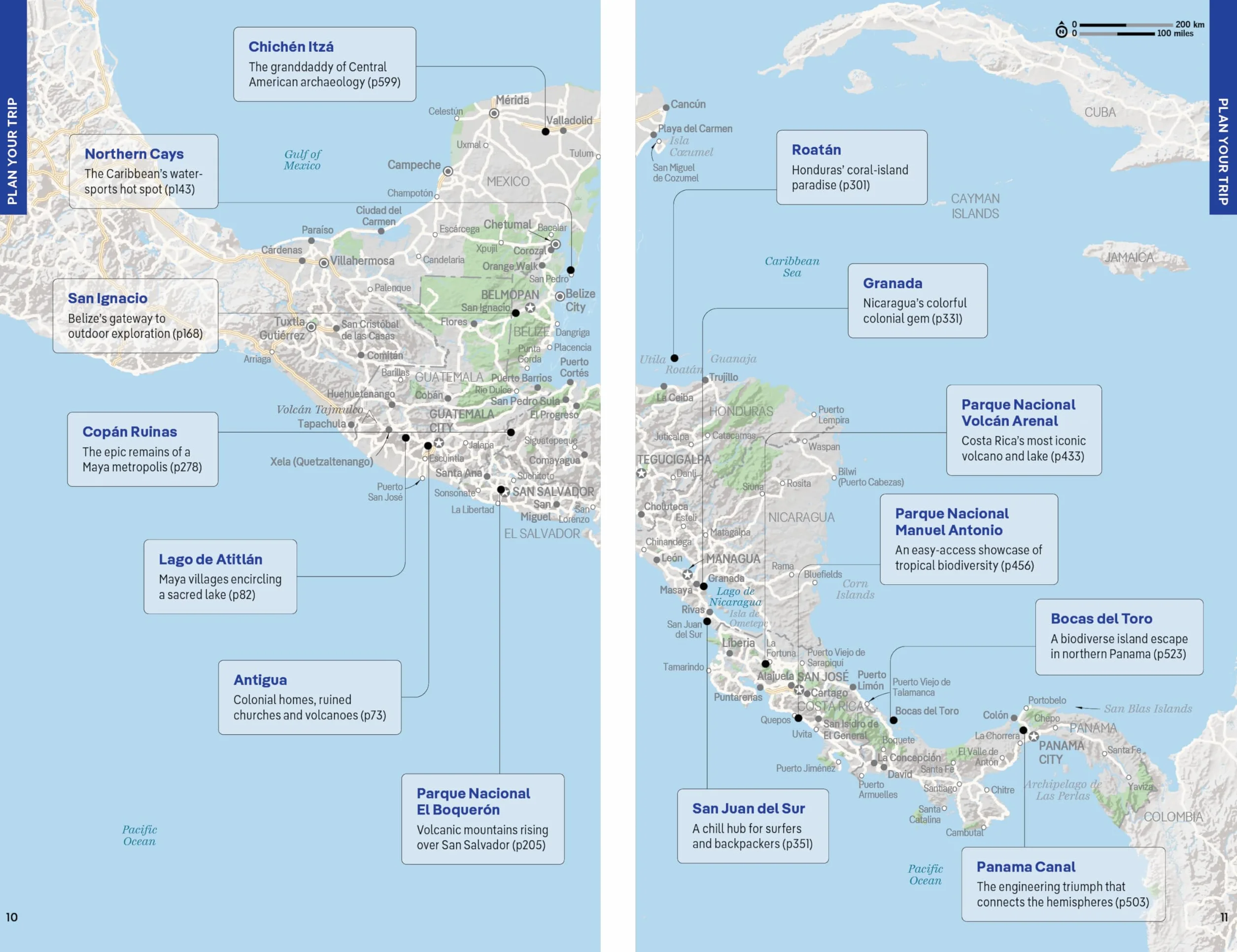 Central America - 11ed - Anglais: Plan the Trip of a Lifetime | Detailed Itineraries & Maps | Insider Tips | Covers Costa Rica, Mexico's Yucatan & Chiapas, Panama, Belize and more