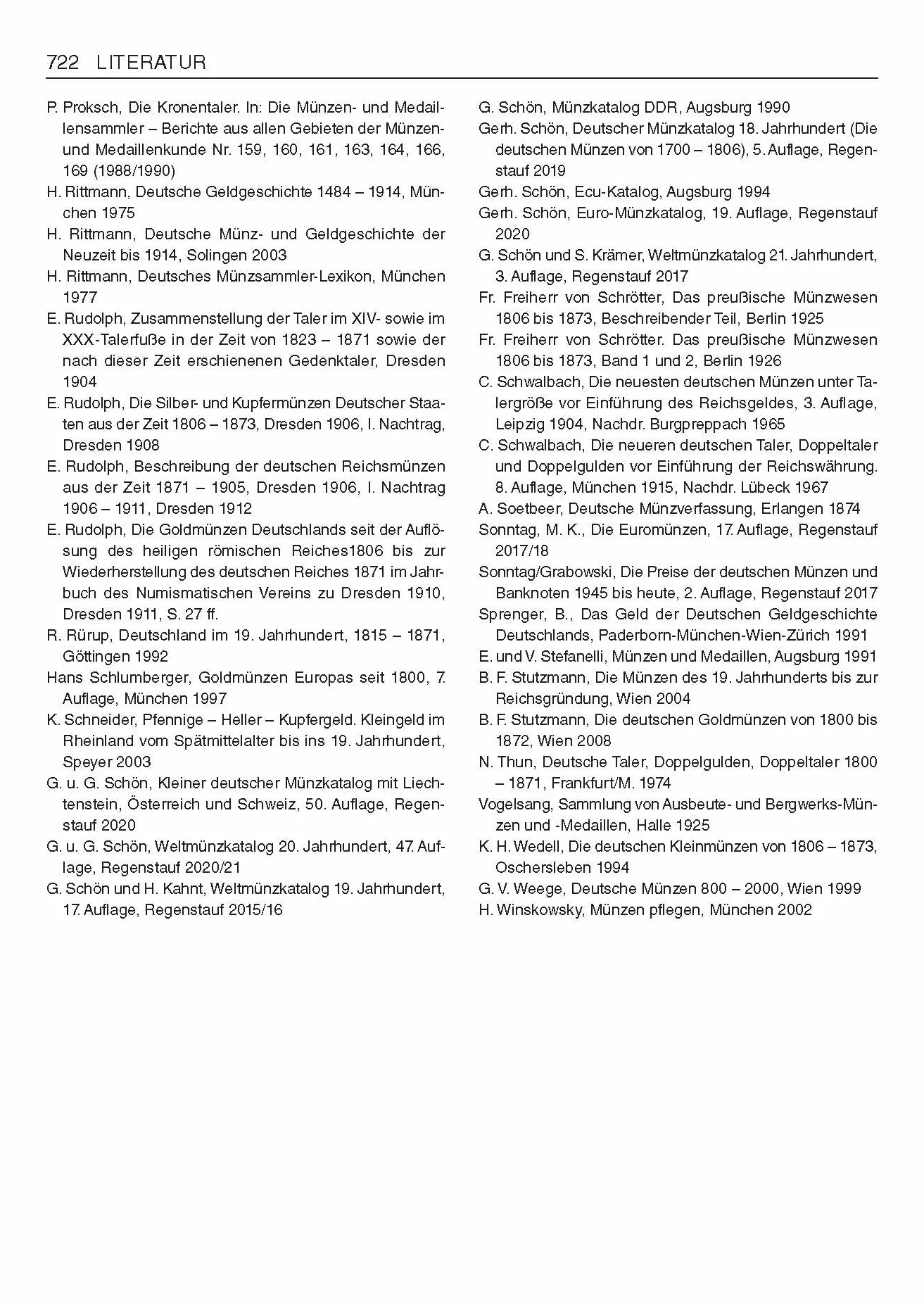 Großer deutscher Münzkatalog: von 1800 bis heute