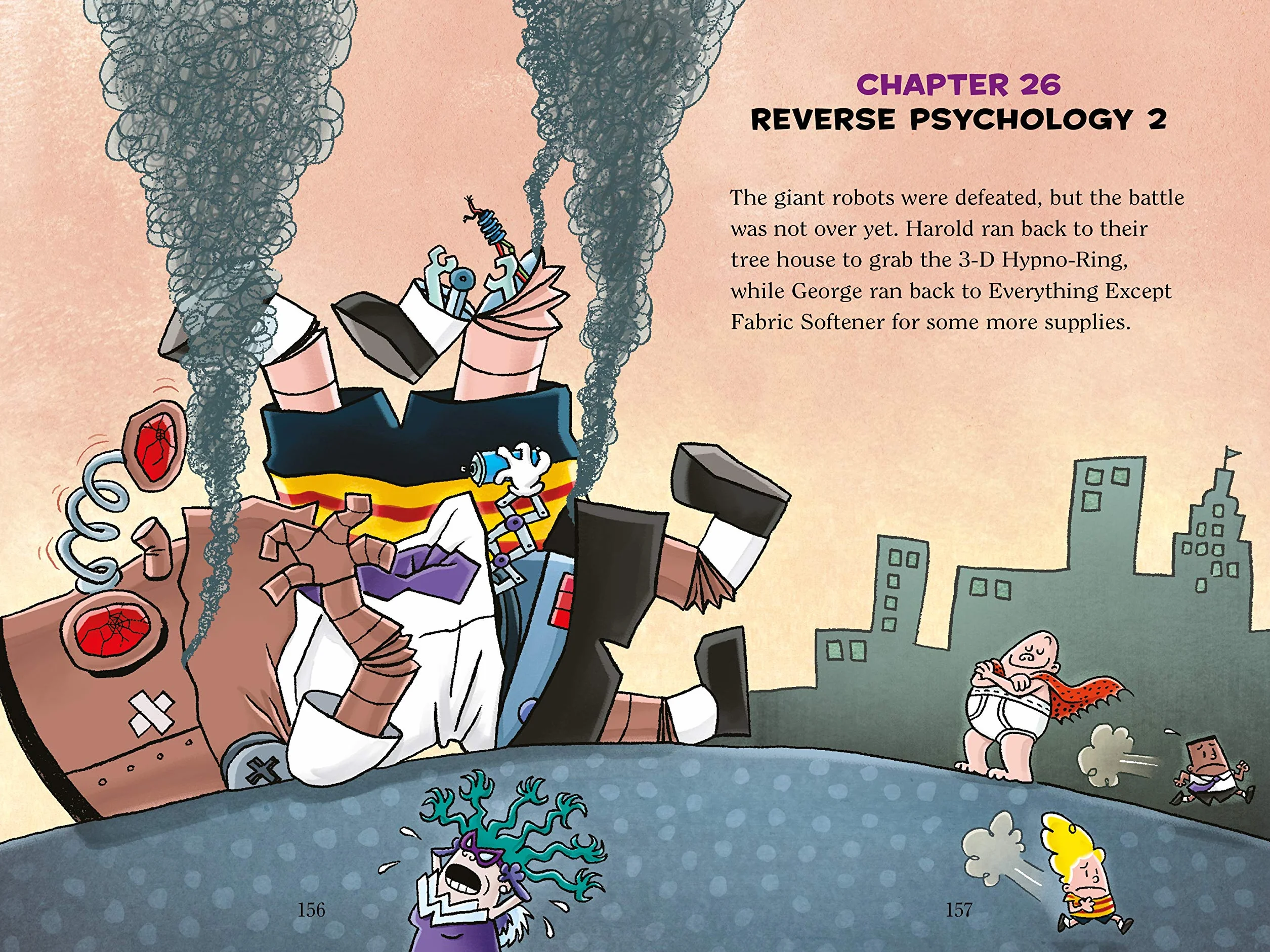 Captain Underpants: Two Turbo-Charged Novels in One (Full Colour!)