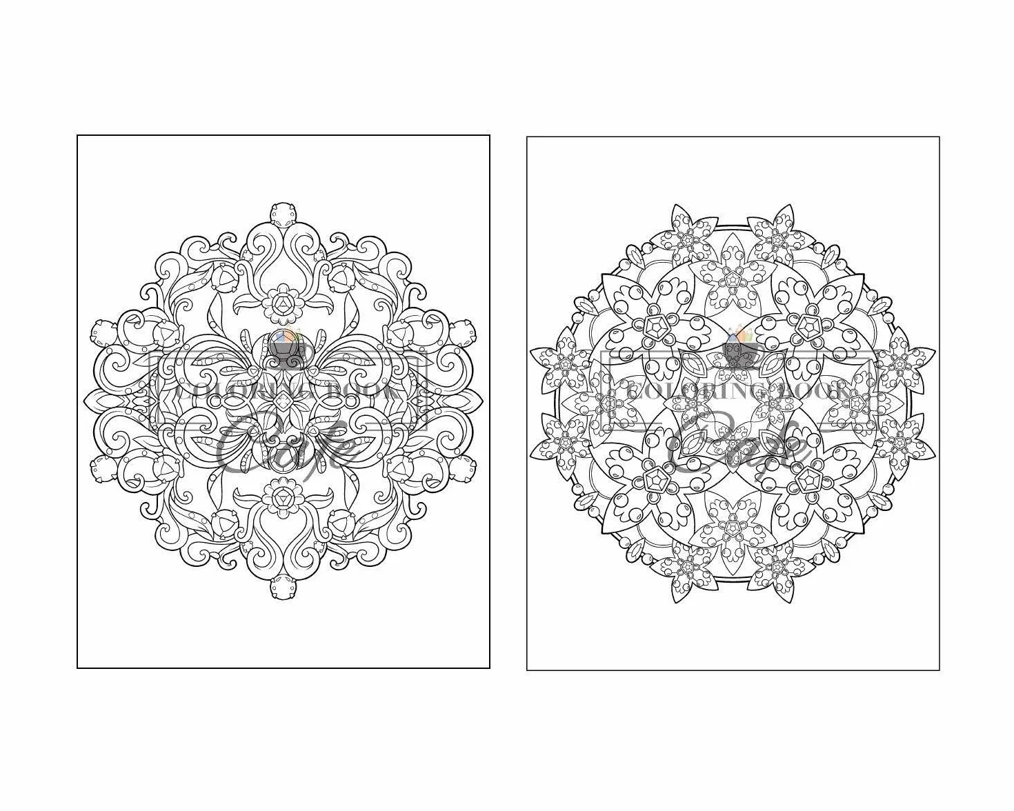 125 Mandalas: An Adult Coloring Book Featuring 125 of the World’s Most Beautiful Mandalas for Stress Relief and Relaxation