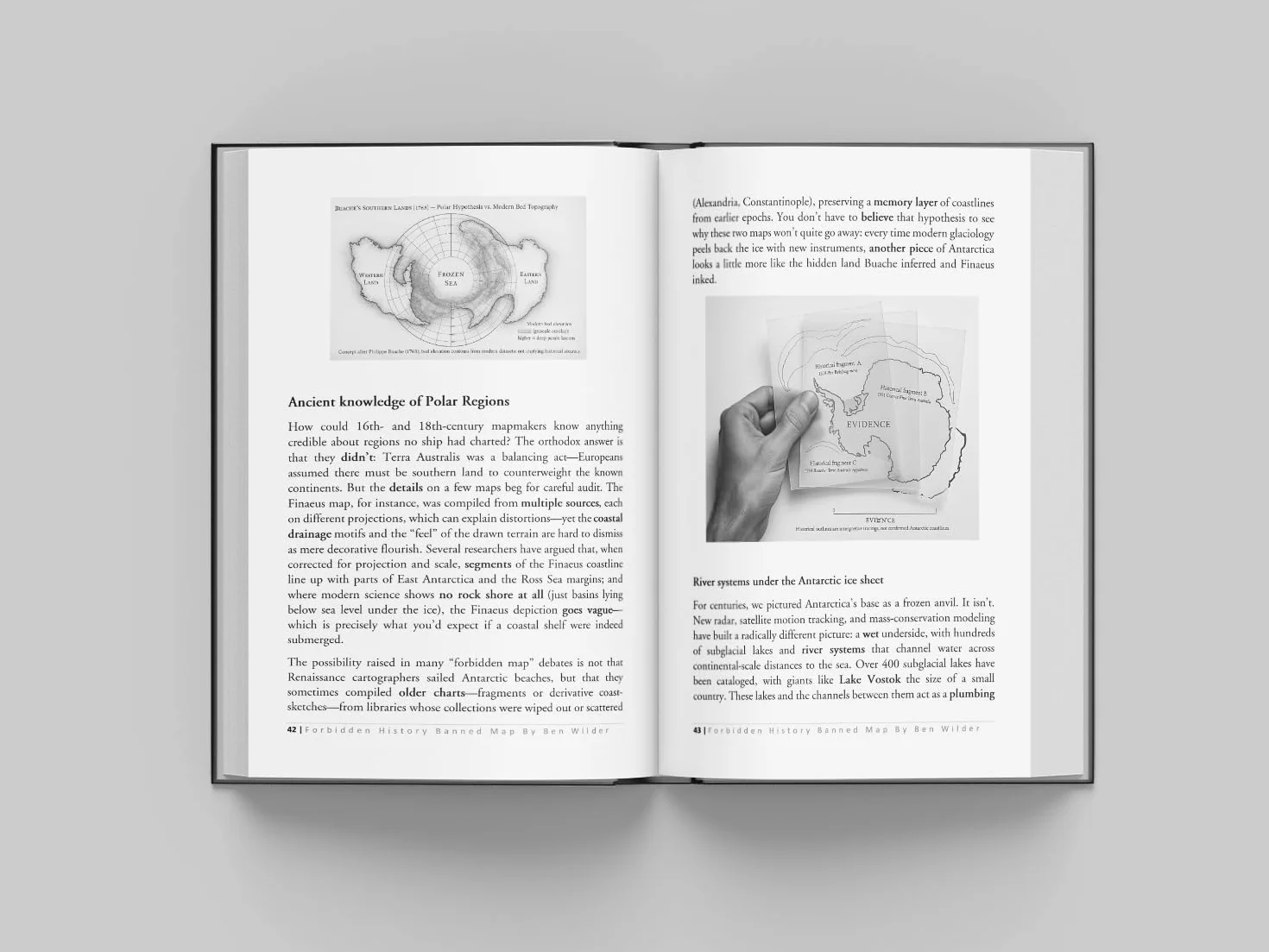 Forbidden History Banned Maps: Ancient Charts, Ley Lines, Geographic Mysteries Redefine Our Past - Visual History Gift Trivia Book for Adults
