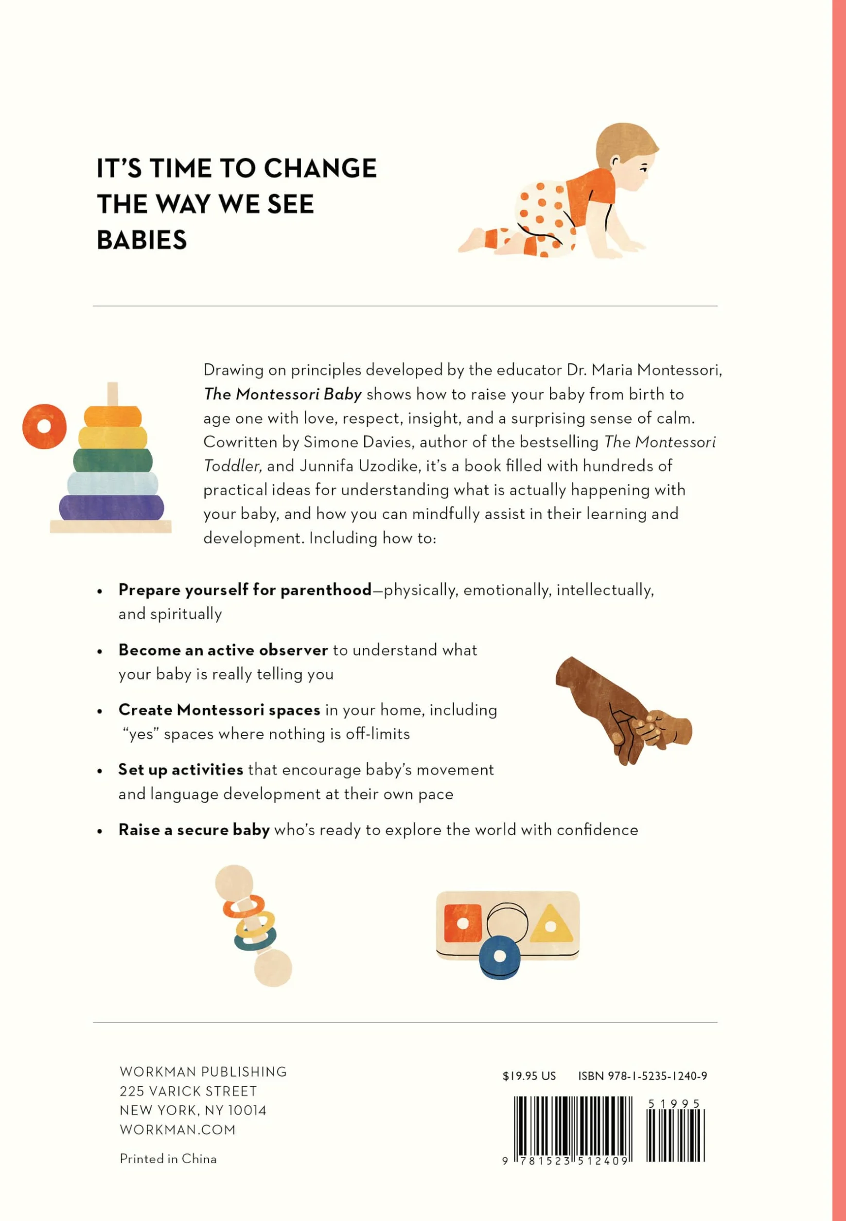 The Montessori Baby: A Parent's Guide to Nurturing Your Baby with Love, Respect, and Understanding
