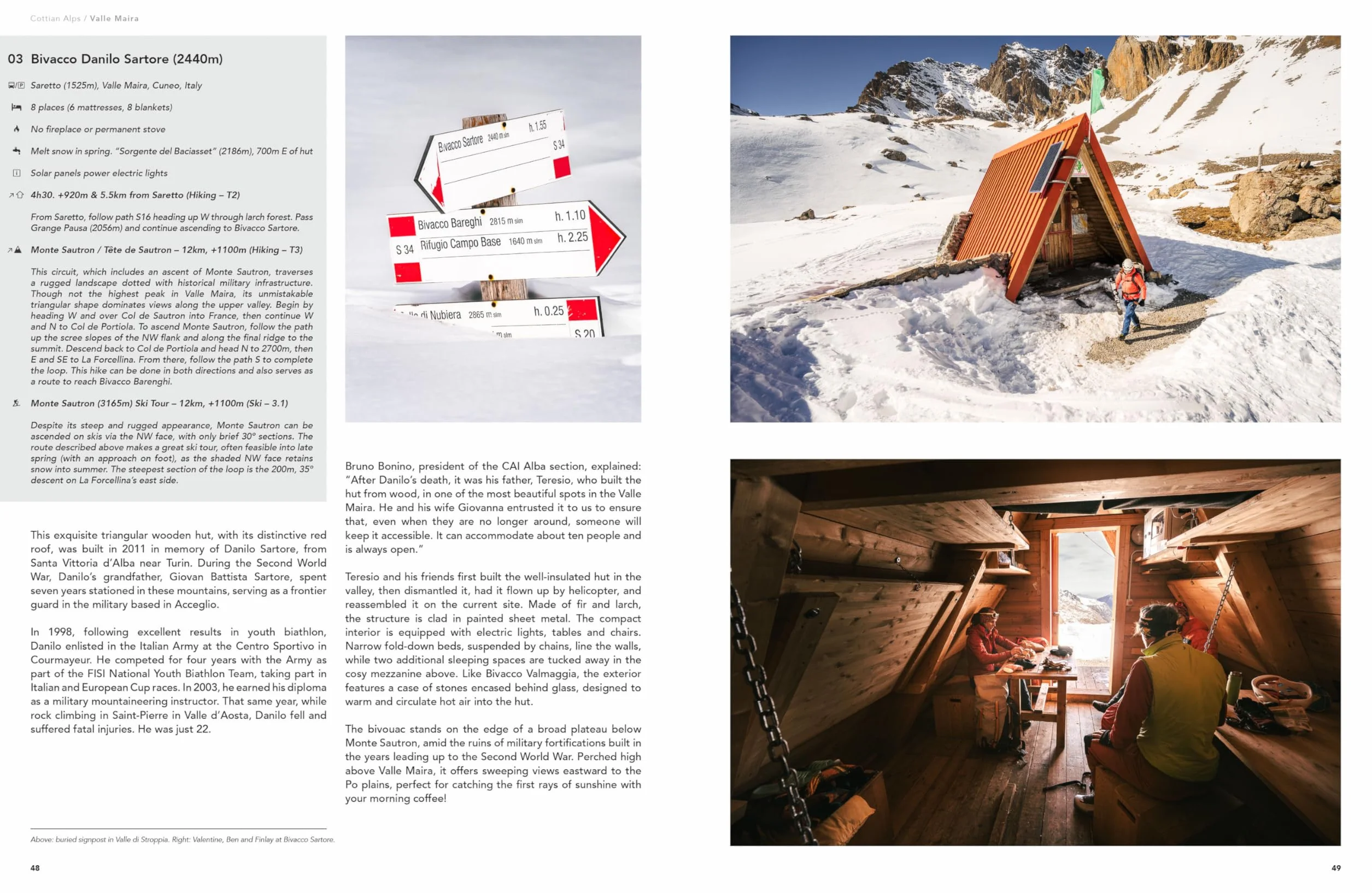 Cabin Wild Alpine Bivouac Huts Volume 1 West Mediterranean to Mont Blanc