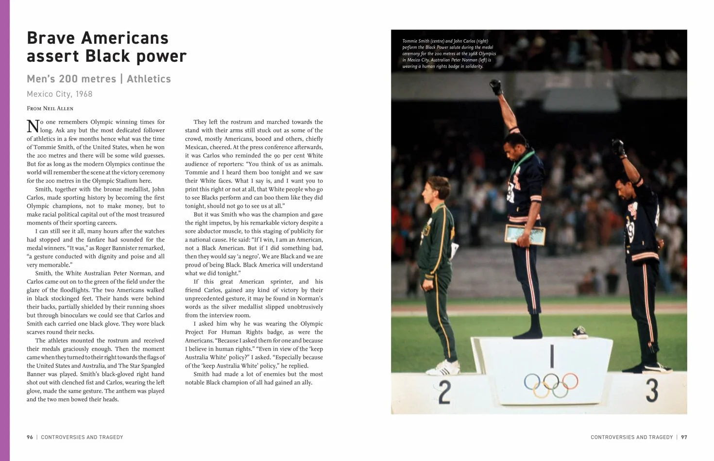 The Times Olympic Moments: A must-read volume featuring 100 epic highlights from the history of the Olympics