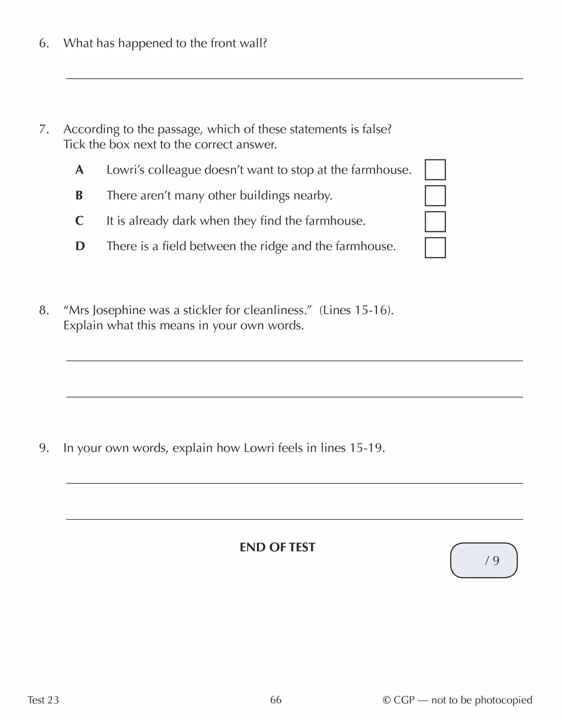 GL 10-Minute Tests: English Ages 10-11 Book 1 (with Online Edition)