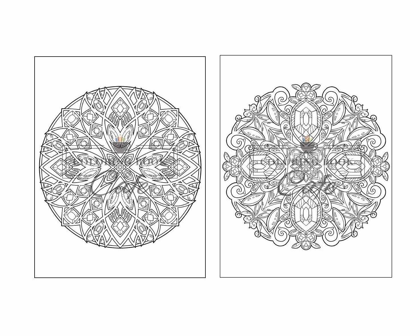 125 Mandalas: An Adult Coloring Book Featuring 125 of the World’s Most Beautiful Mandalas for Stress Relief and Relaxation