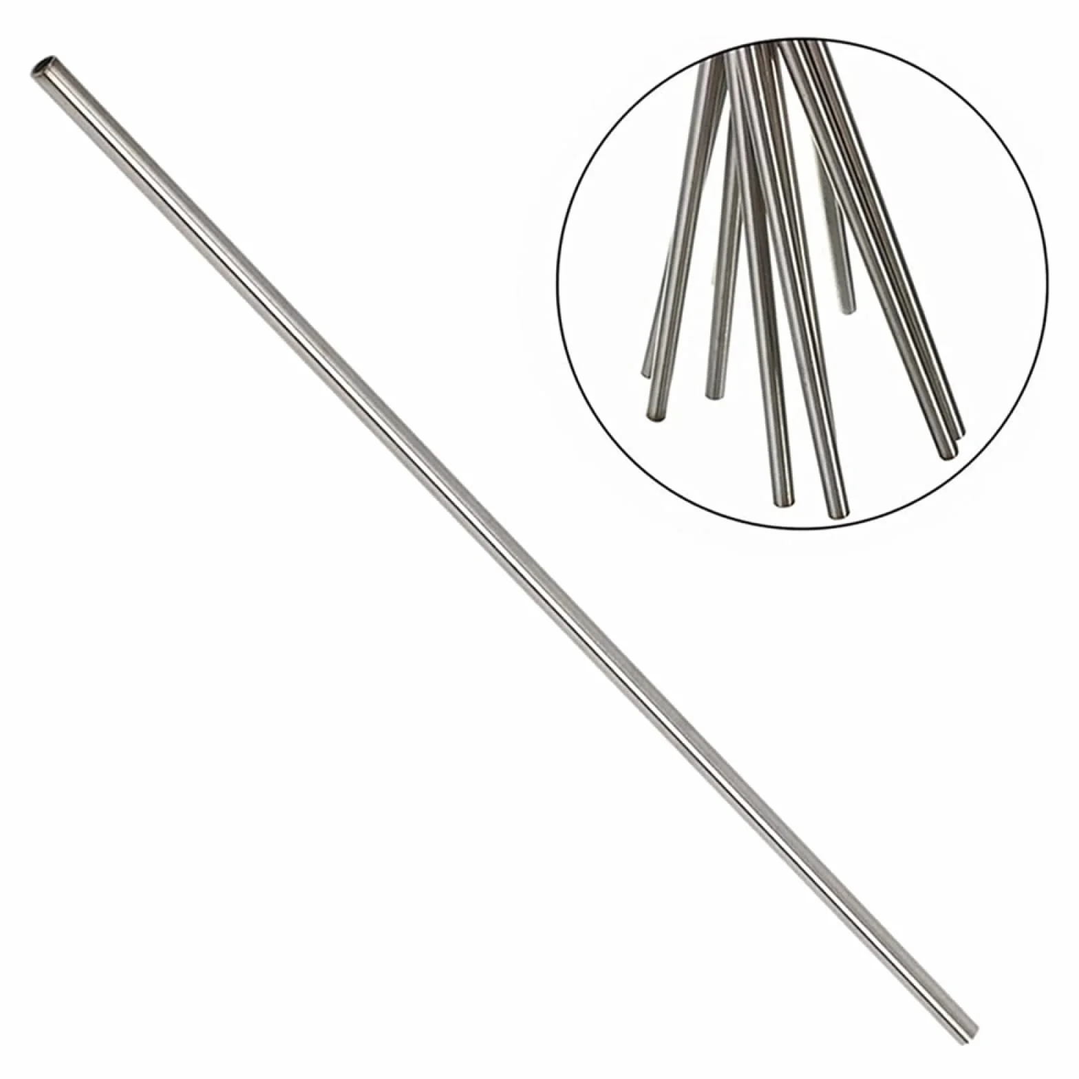 10 szt., cienka rura ze stali nierdzewnej 304, mikrorurka, bezszwowa rura pusta okrągła rura, rura przemysłowa, długość 500 mm, grubość ścianki 0,15 mm, średnica zewnętrzna, 1,3 mm