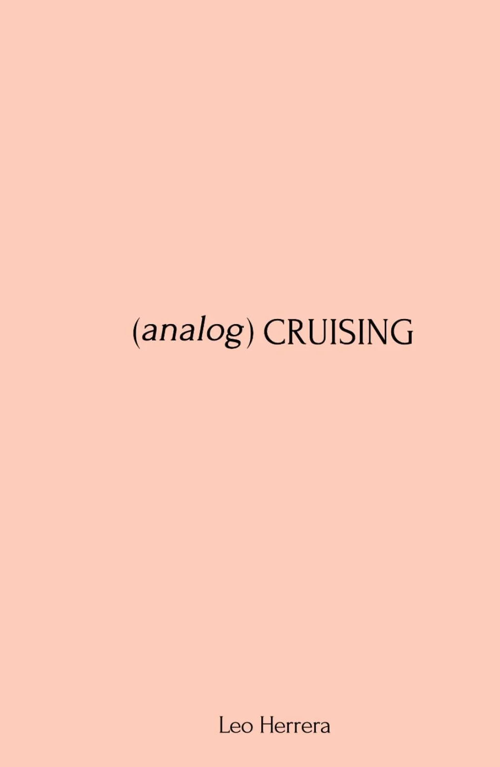 Cruising: a manual