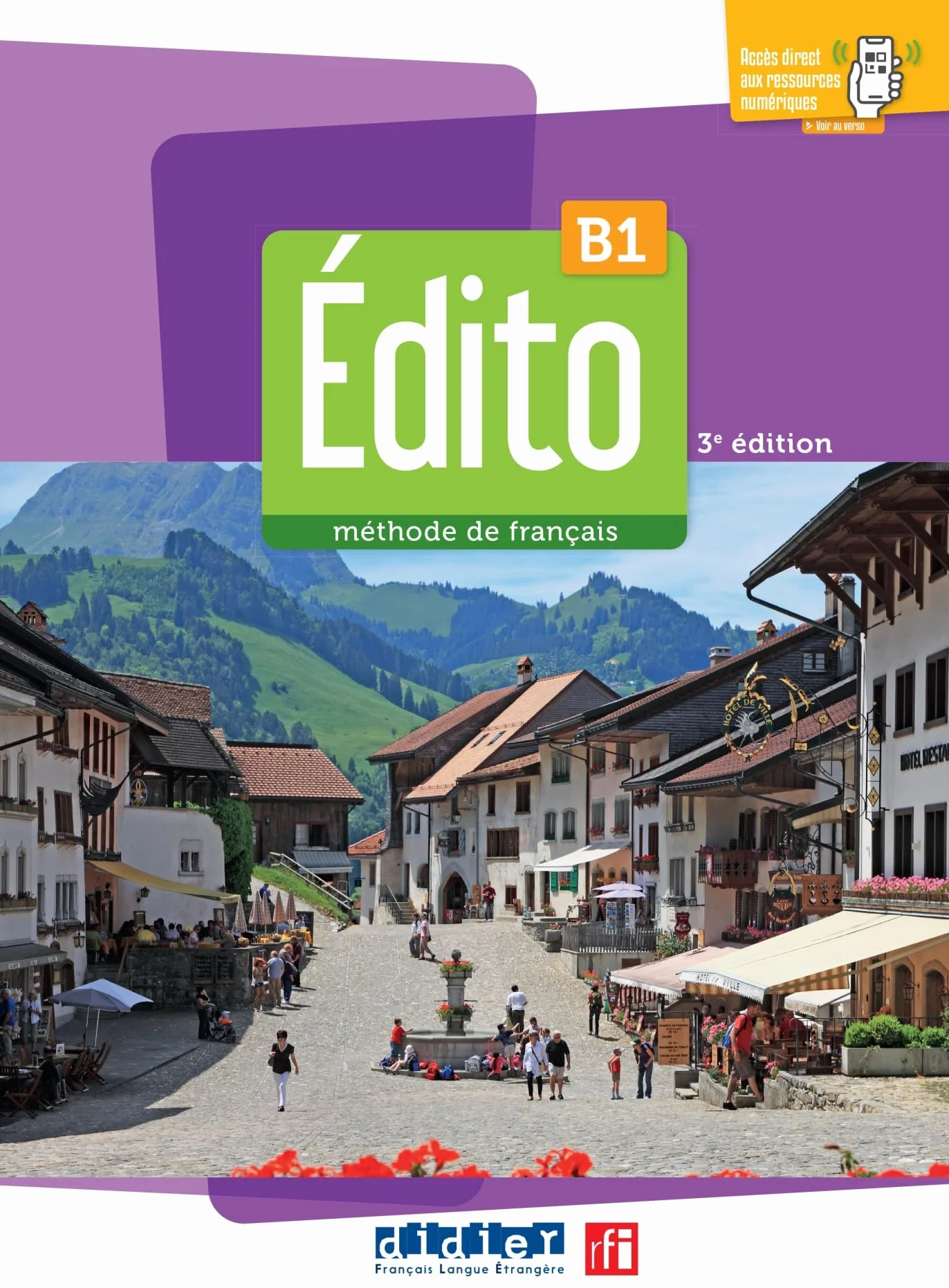 Édito B1 - Livre + didierfle.app: Nouvelle Edition 2023