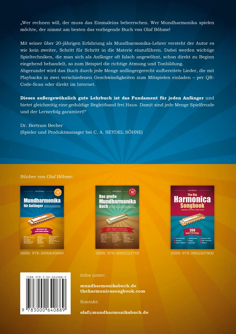 Mundharmonika für Anfänger: Mundharmonika für Anfänger: Spielanleitung und Liederbuch für diatonische Mundharmonika – Noten, Tabs sowie Hör- und Mitspielversionen via QR-Codes