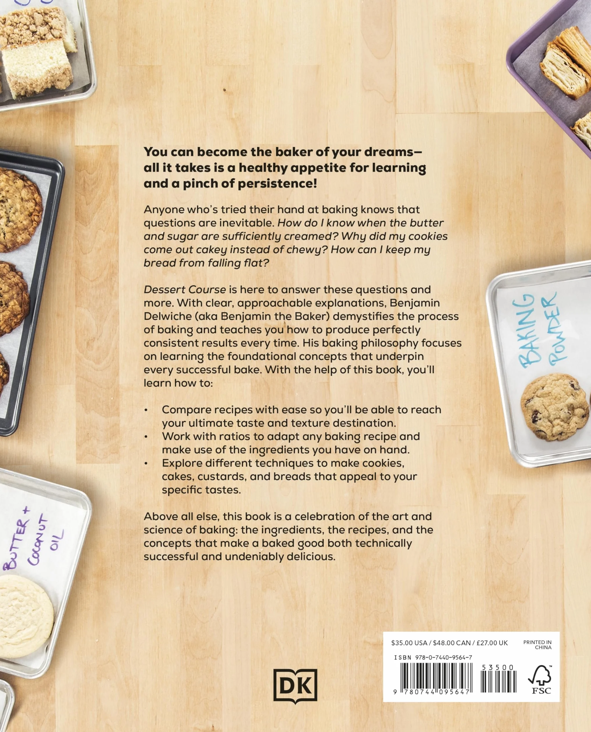 Dessert Course: Lessons in the Whys and Hows of Baking