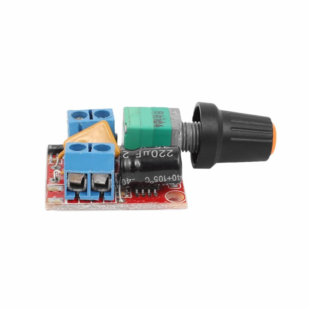 Regulator prędkości silnika DC 3V-35V 5A Sterownik PWM Stepless DC 3V 6V 12V 24V 35V Zmienny regulator napięcia Regulator