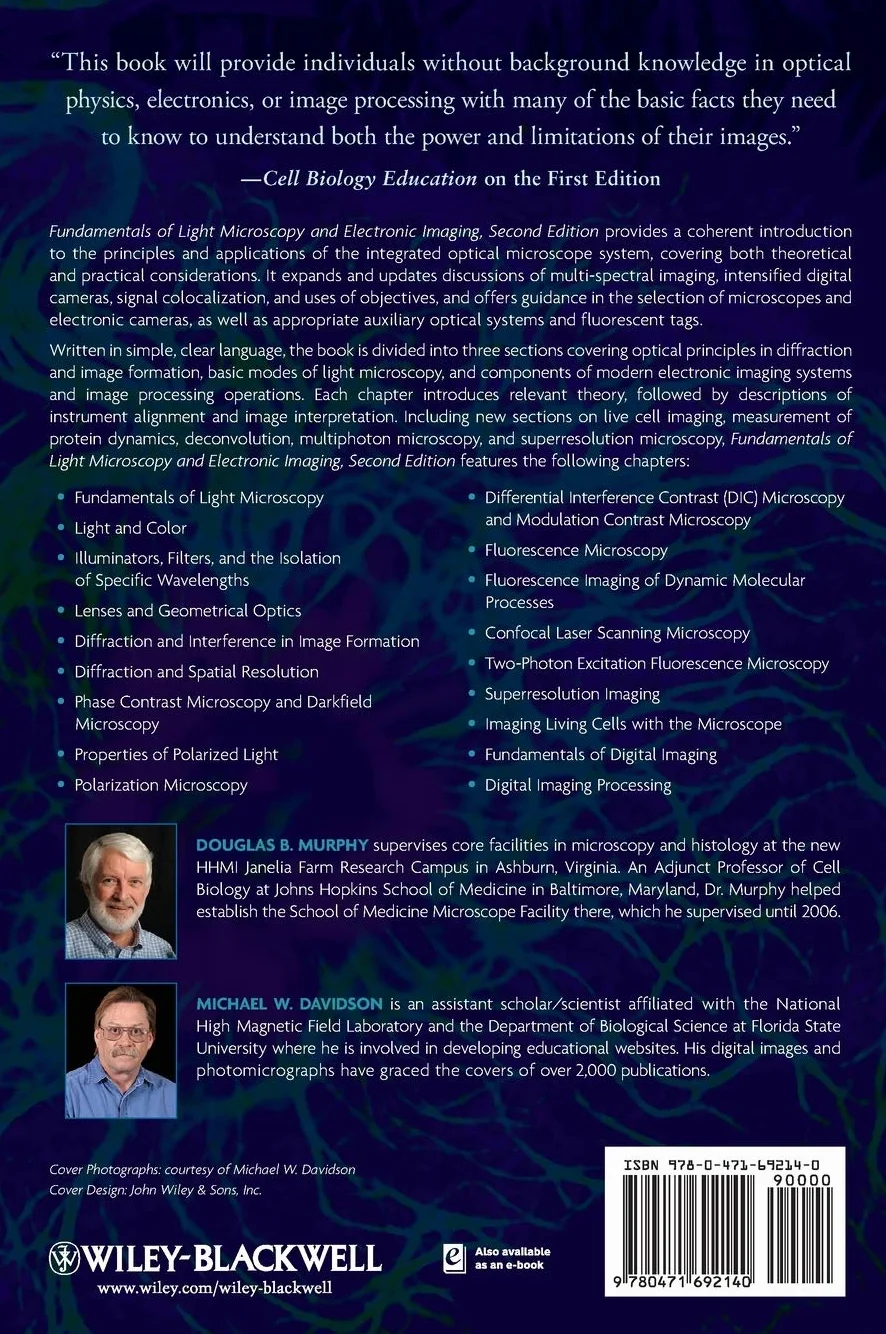Fundamentals of Light Microscopy and Electronic Imaging