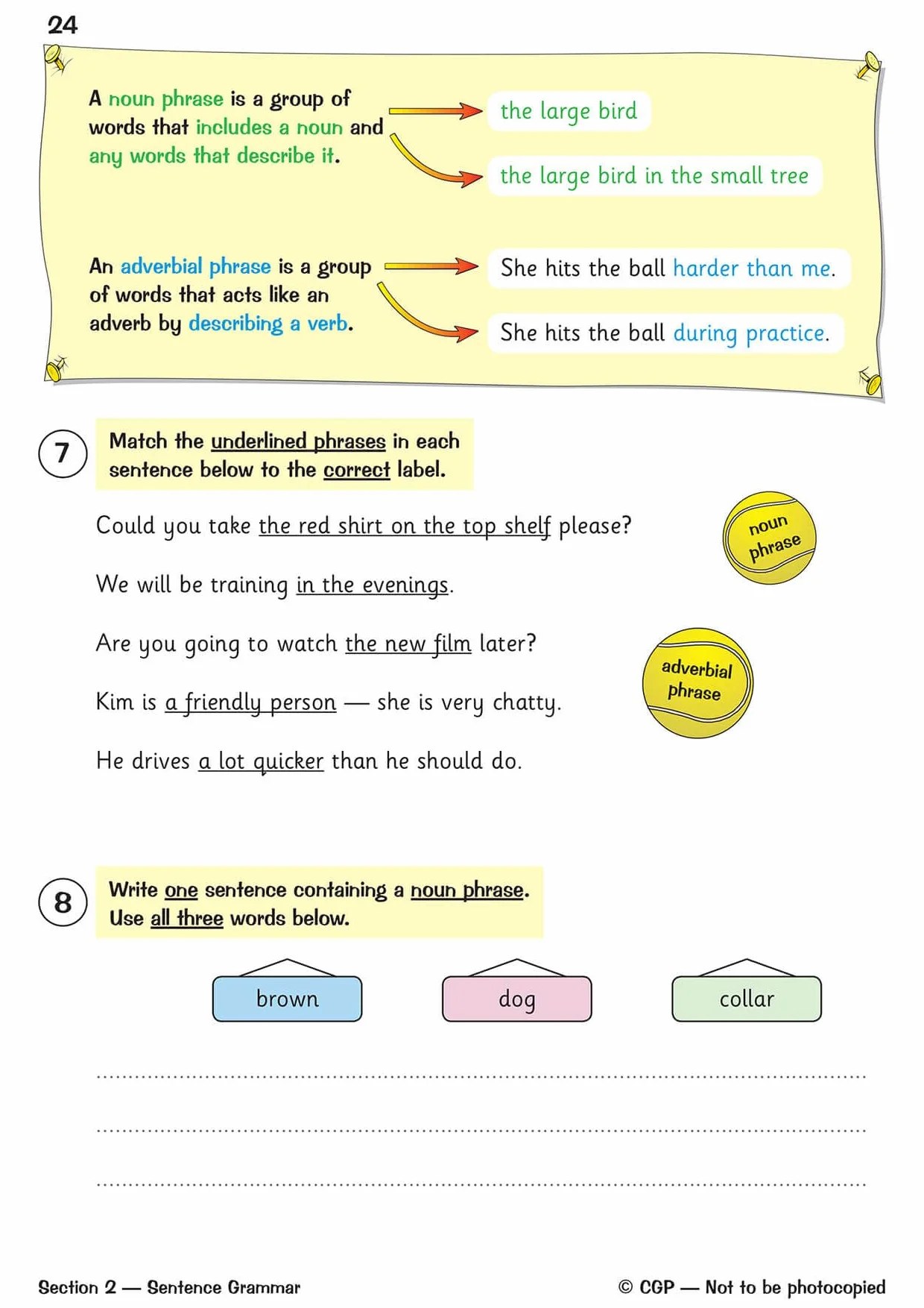 KS2 English Grammar Punctuation and Spelling Workbook Ages 7-11
