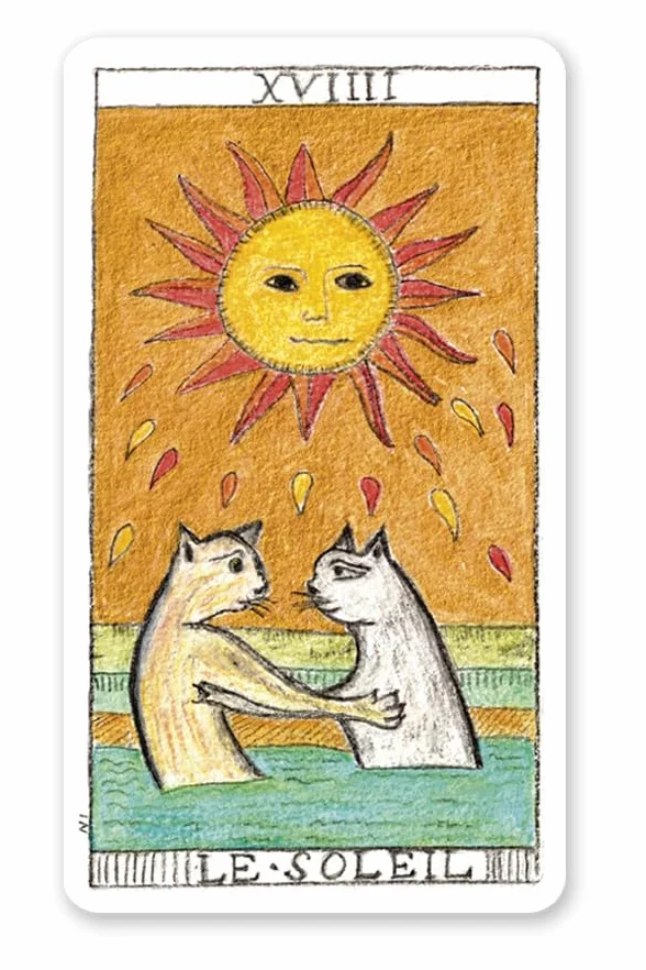 Modiano Amanuensi Madieval Cat Tarot