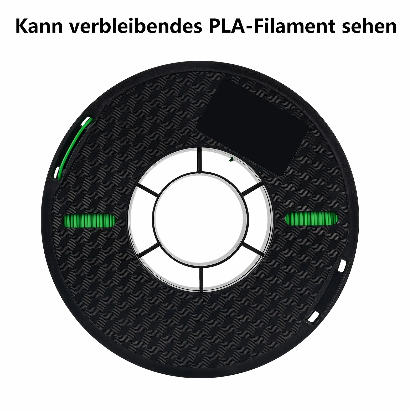Kingroon Materiały eksploatacyjne do drukarek 3D PLA, dokładność wymiaru +/-0,03 mm, szpula 1 kg (2,2 lbs), 1,75 mm, zielone