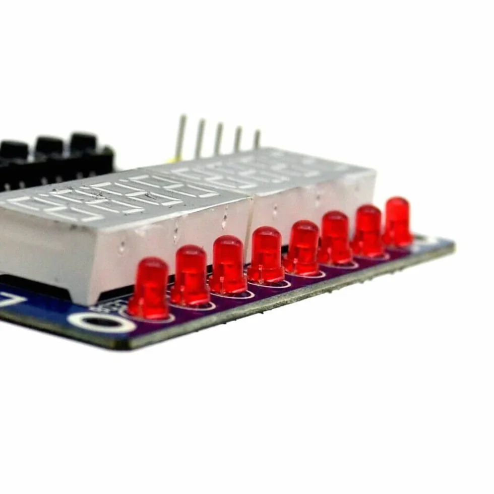 DollaTek TM1638 moduł wyświetlacza z chipem 8-bitowa cyfrowa rurka LED do avr arduino