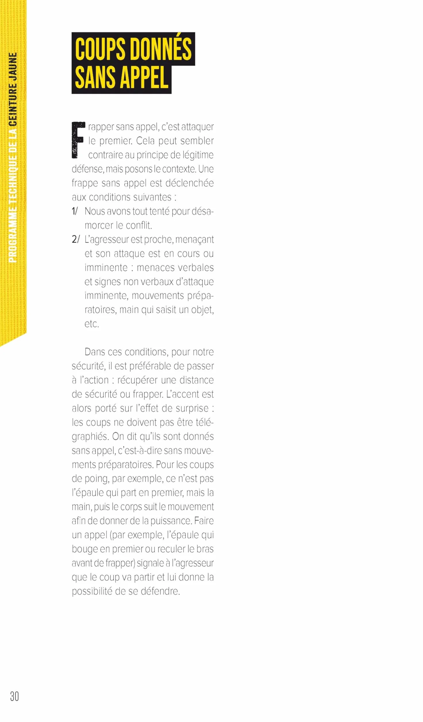 Krav maga, les bases de la self-défense: Ceintures jaune et orange