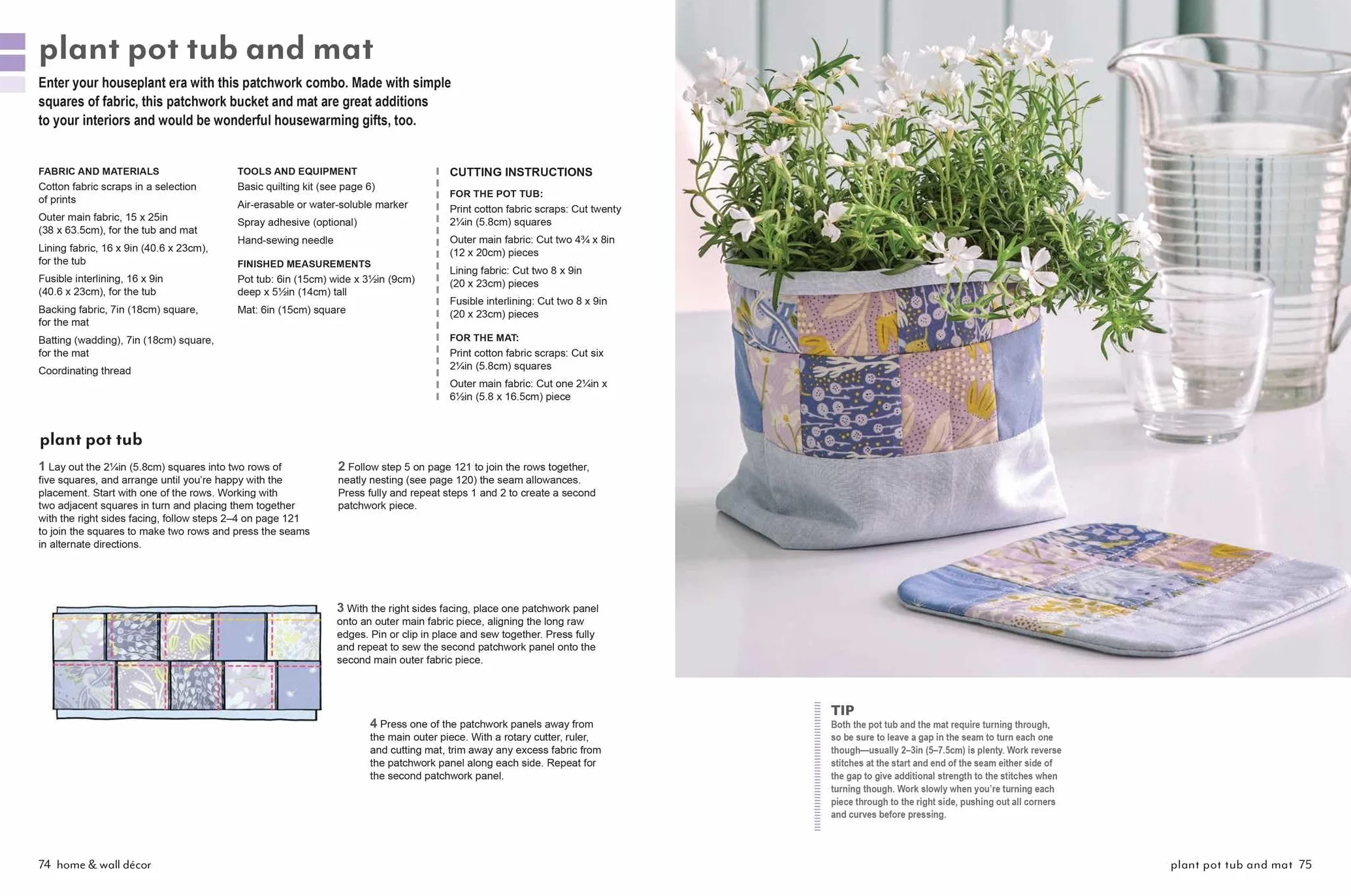 Mini Quilting: 35 Modern Quick-To-Sew Projects to Use Up Fabric Stash