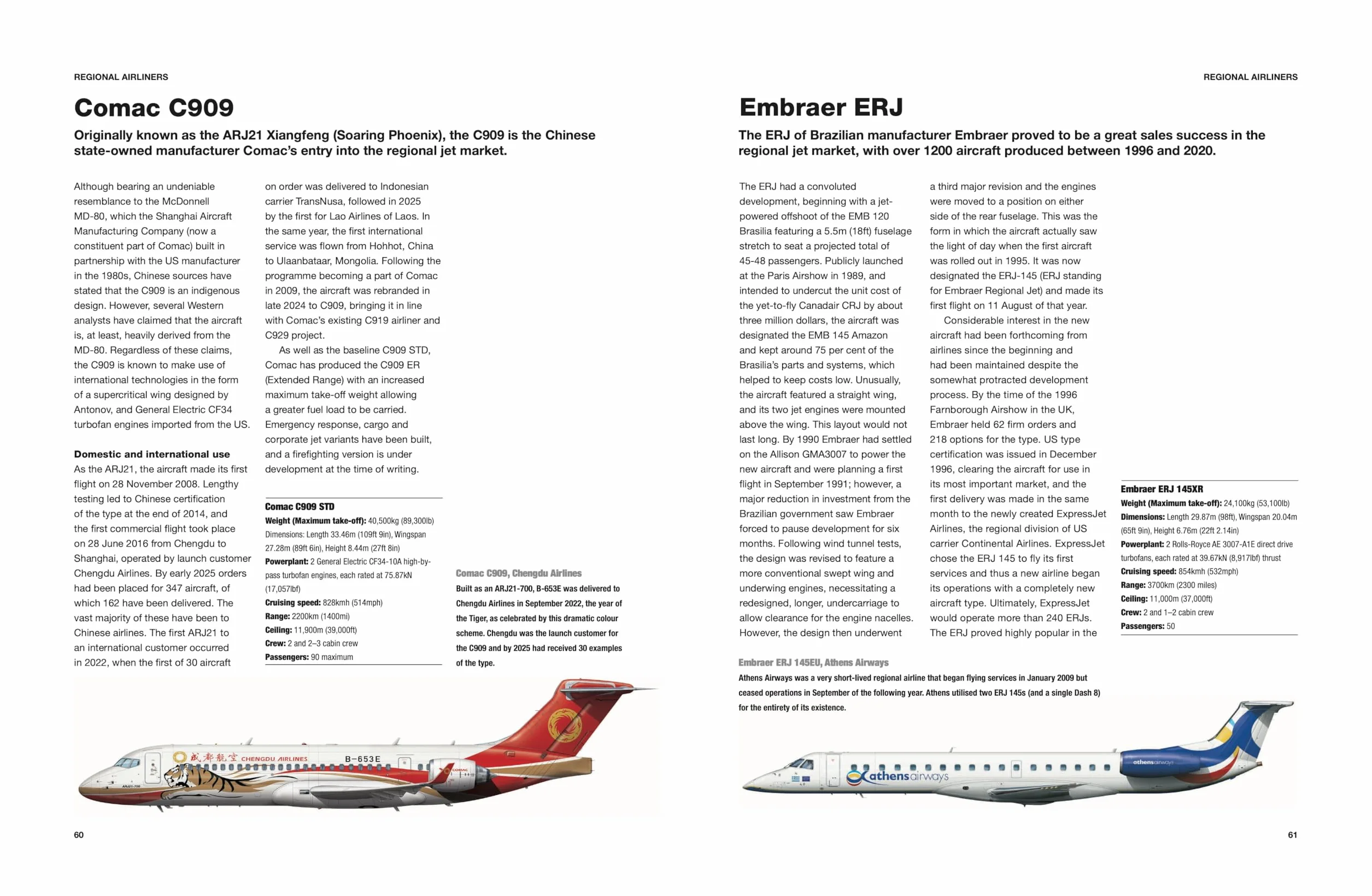 Modern Civil Aircraft: Airliners * Regional Jets