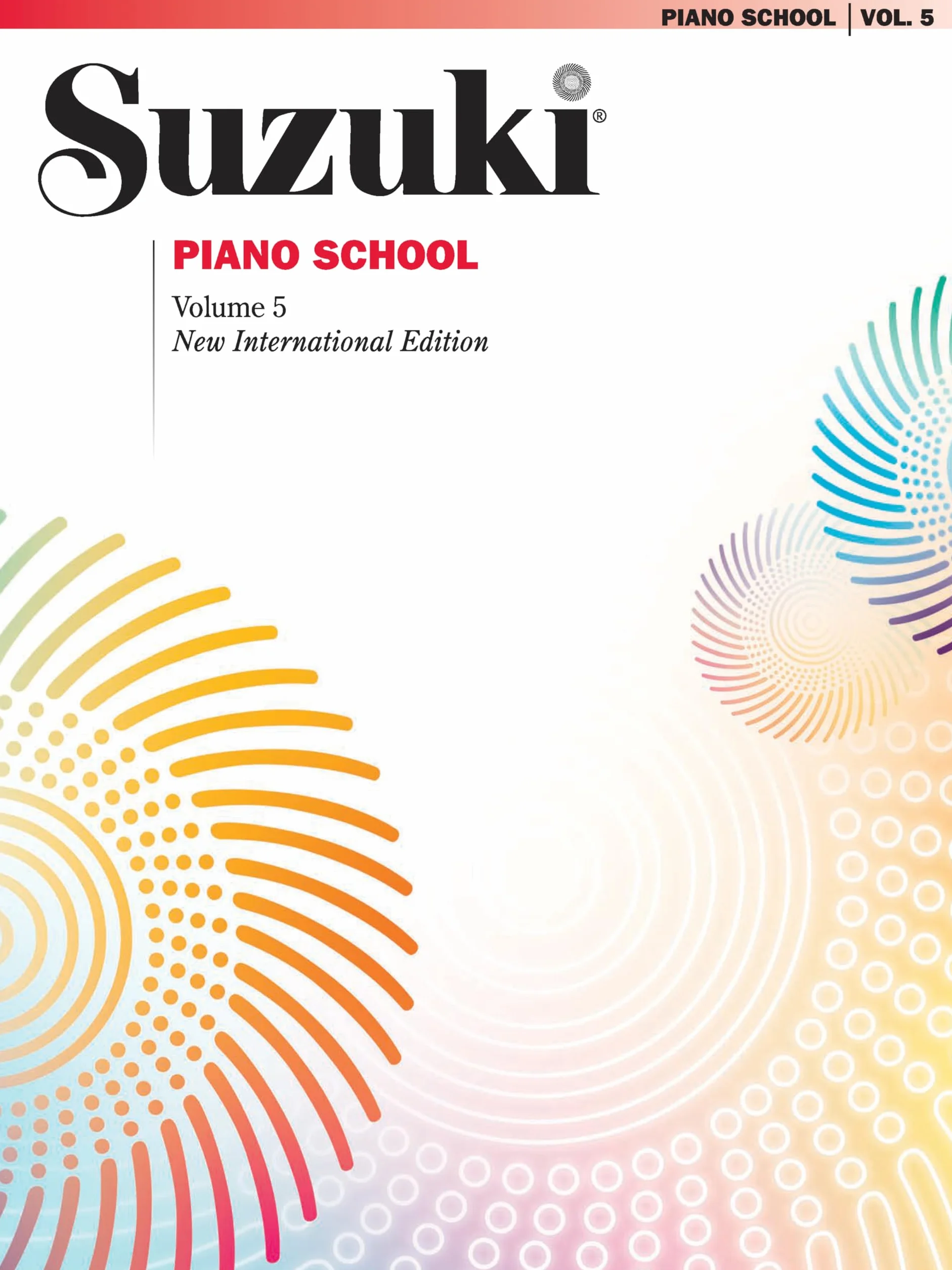 Suzuki Piano School 5 Rev Intl Pf Bk Livre Sur La Musique 05