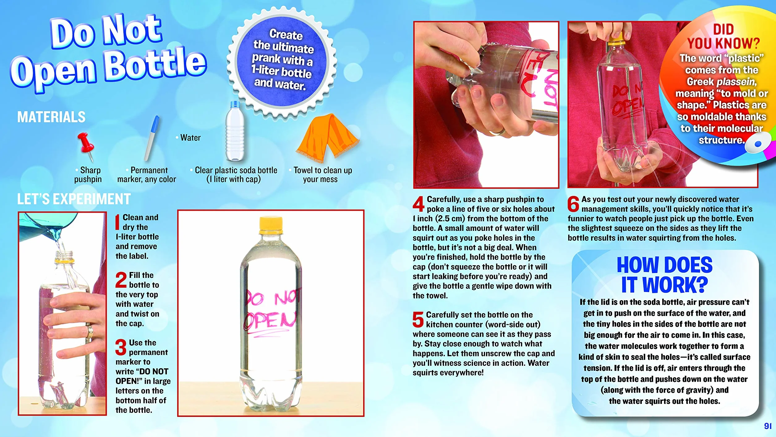 Smithsonian 10-Minute Science Experiments: 50+ Quick, Easy and Awesome Projects for Kids