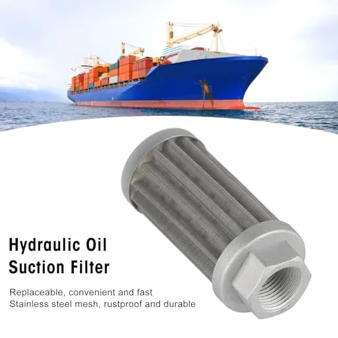 Filtr Ssący Oleju Hydraulicznego Element Filtra Oleju Hydrauliczny Filtr Ssący Hydrauliczny Metalowy Filtr Ssący do Generatora Auto
