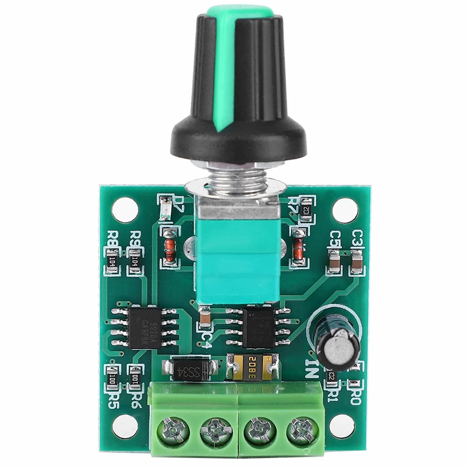 Niskonapięciowy Regulator Prędkości Silnika PWM DC 1.8-12V 2A