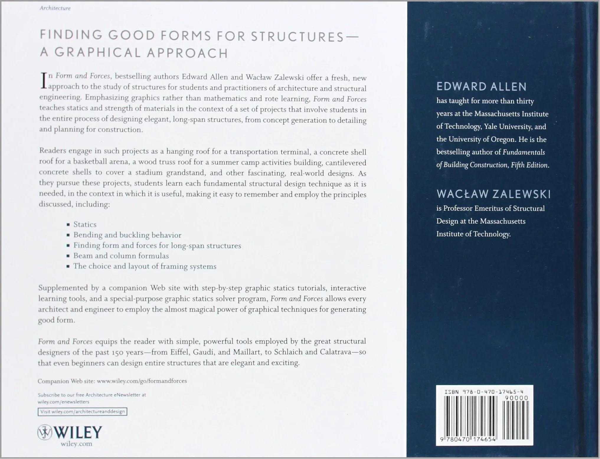Form and Forces: Designing Efficient, Expressive Structures