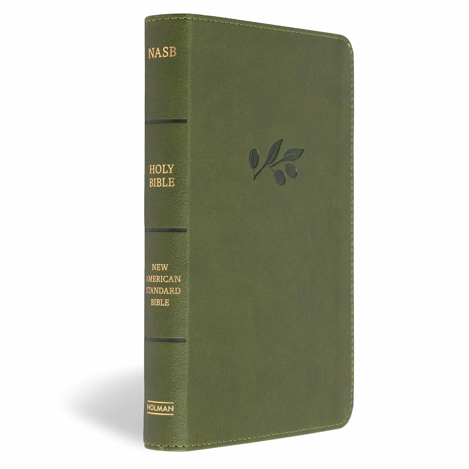 NASB Personal Size Bible Olive Leathertouch New American Standard Bible