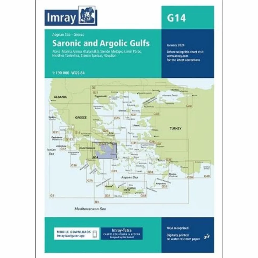 G14 Saronic and Argolic Gulfs: 14