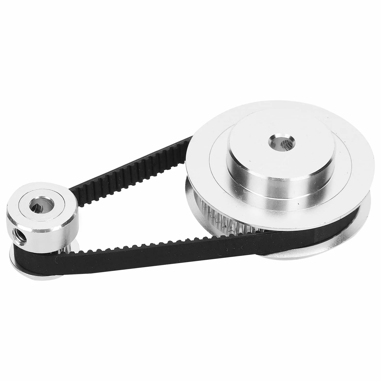 Zestaw pasek synchronizacyjny gumowy 6mm 200mm dla 3D drukarek z aluminiowym kołem zębatym 20-60 zębów i kluczem sześciokątnym