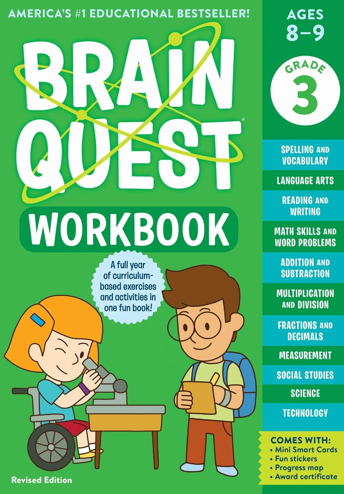 Brain Quest Workbook 3rd Grade Revised Edition