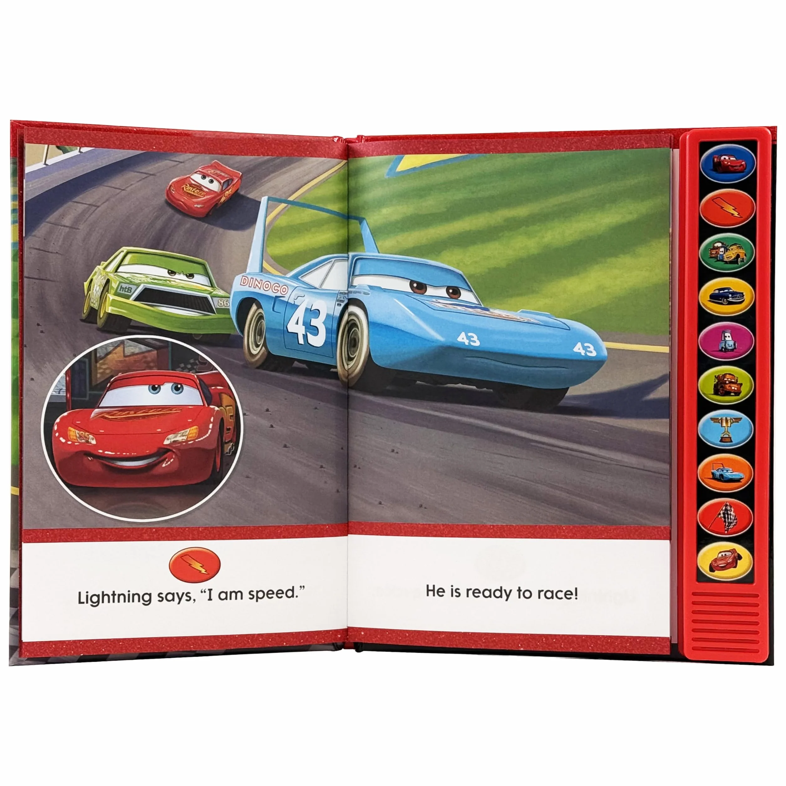 Disney Pixar Cars I'm Ready to Read Sound Book