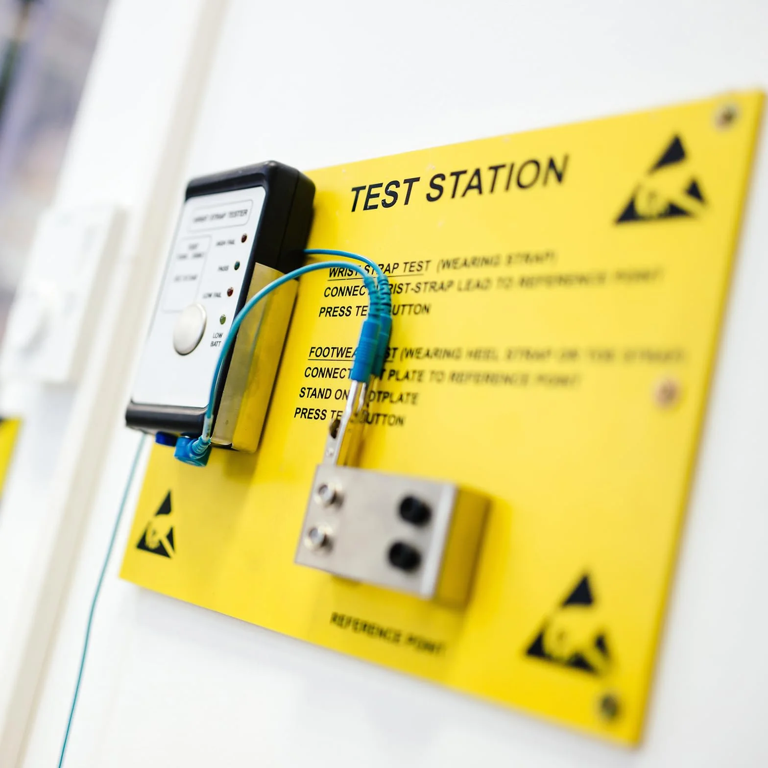 QUARKZMAN Esd długi kabel uziemiający 20 cm / 7,87 cala, antystatyczny kabel uziemiający eliminuje elektrostatyczność przewodników, 3 sztuki (żółty, zielony)