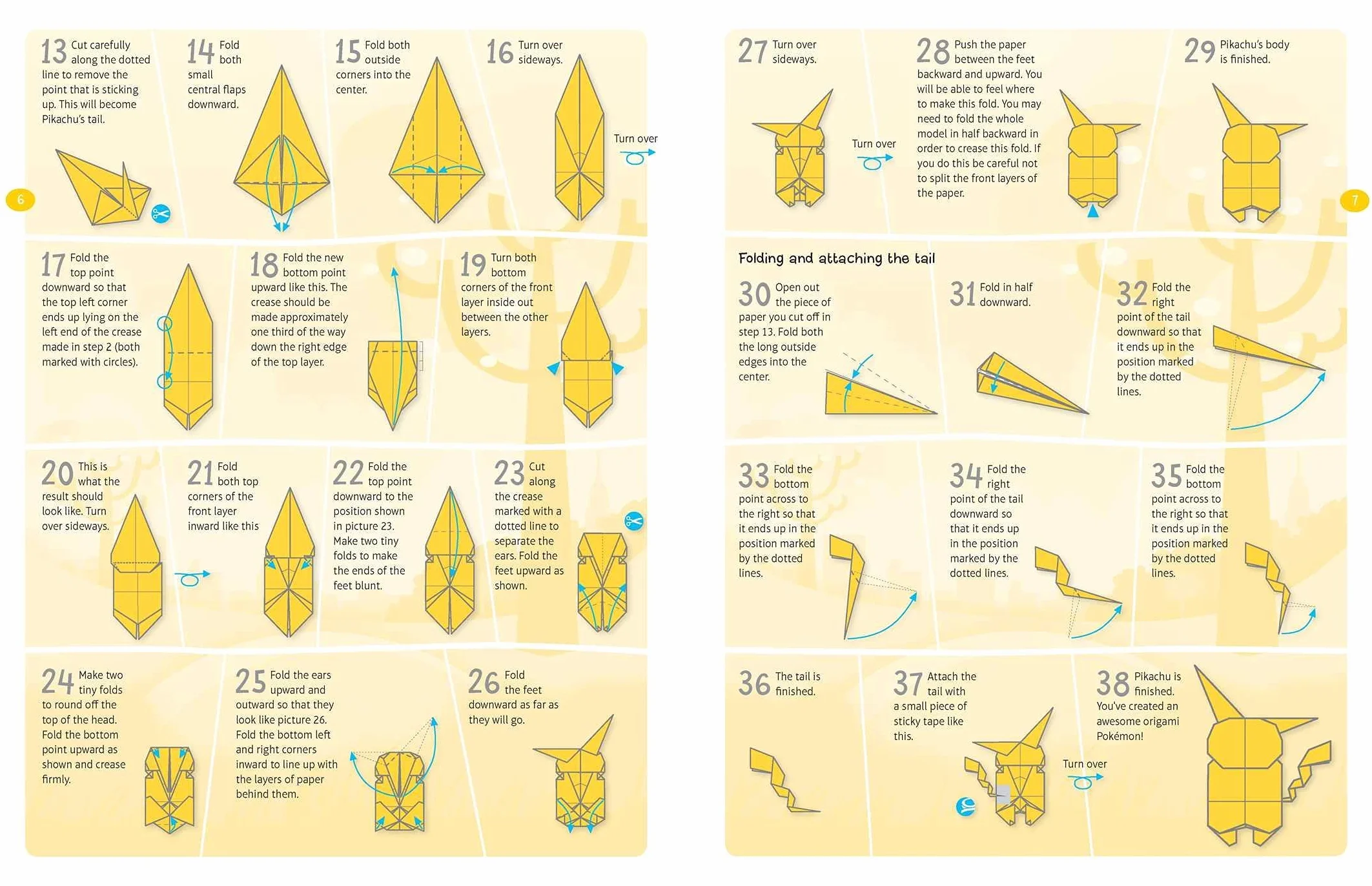 Pokemon Origami: Fold Your Own Pokemon