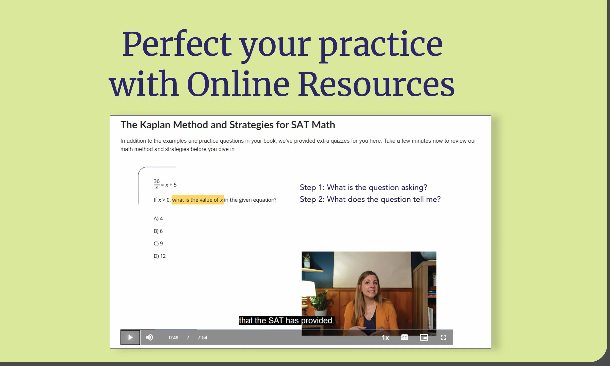 SAT Total Prep 2026: Includes 4 Full Length Practice Tests, 1,100+ Practice Questions + 1 Year Access to Online Quizzes and Video Lessons and Tutorials