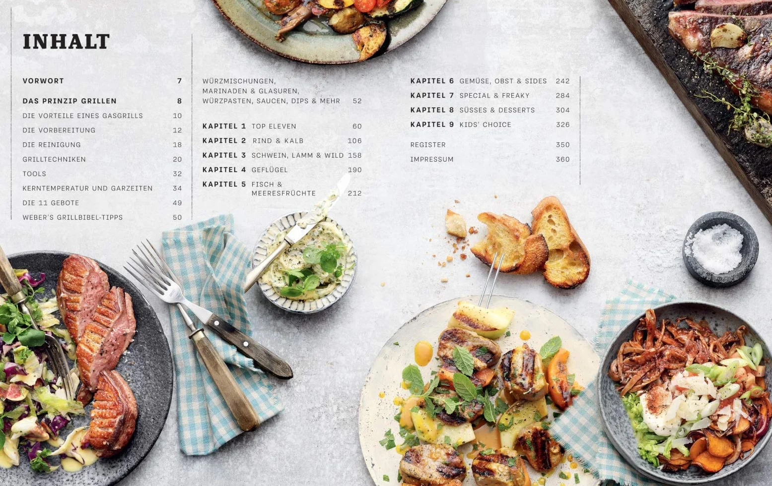 Weber's Gasgrillbibel: Über 250 BBQ-Rezepte für Grillabend