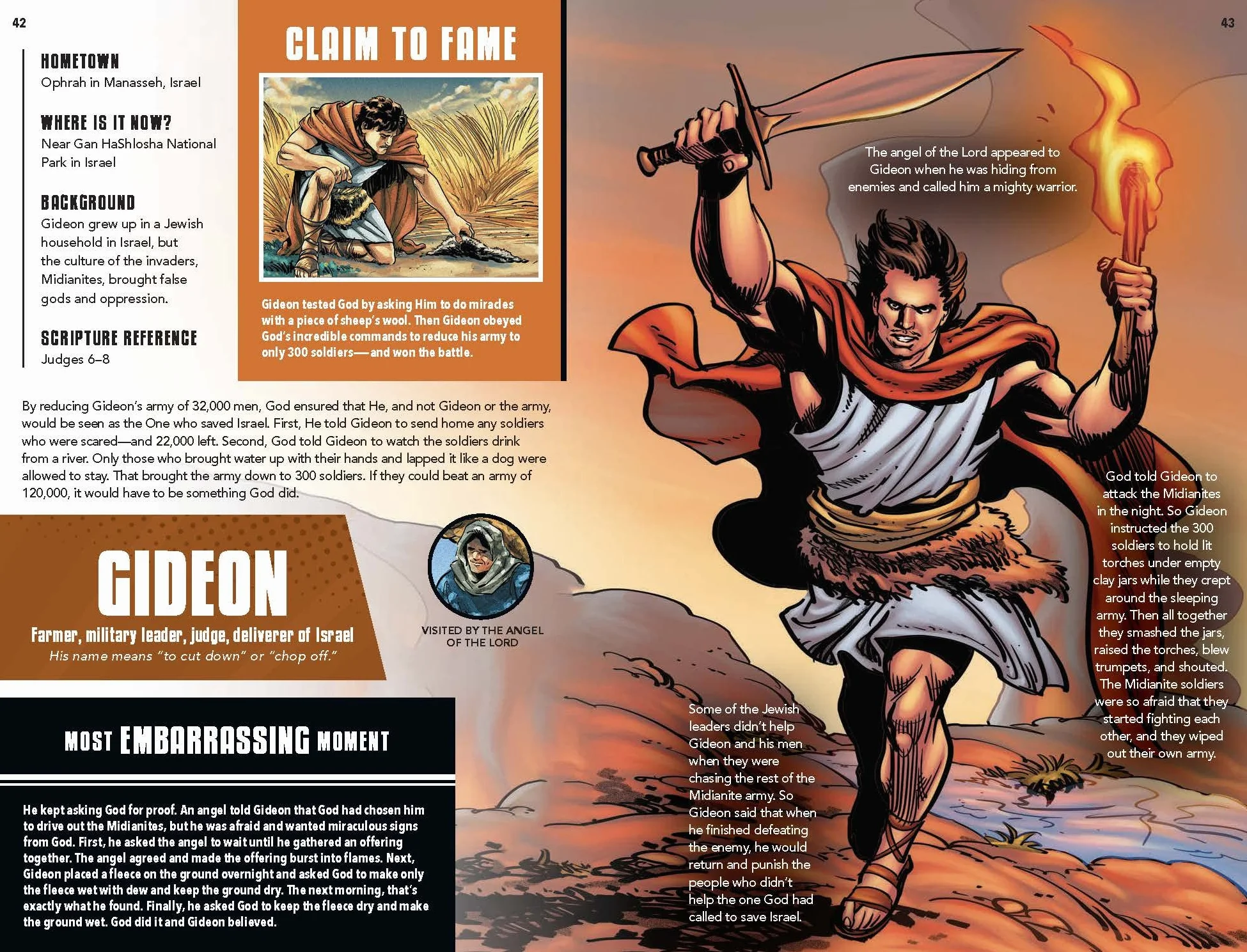 The Action Bible: Heroes and Villains