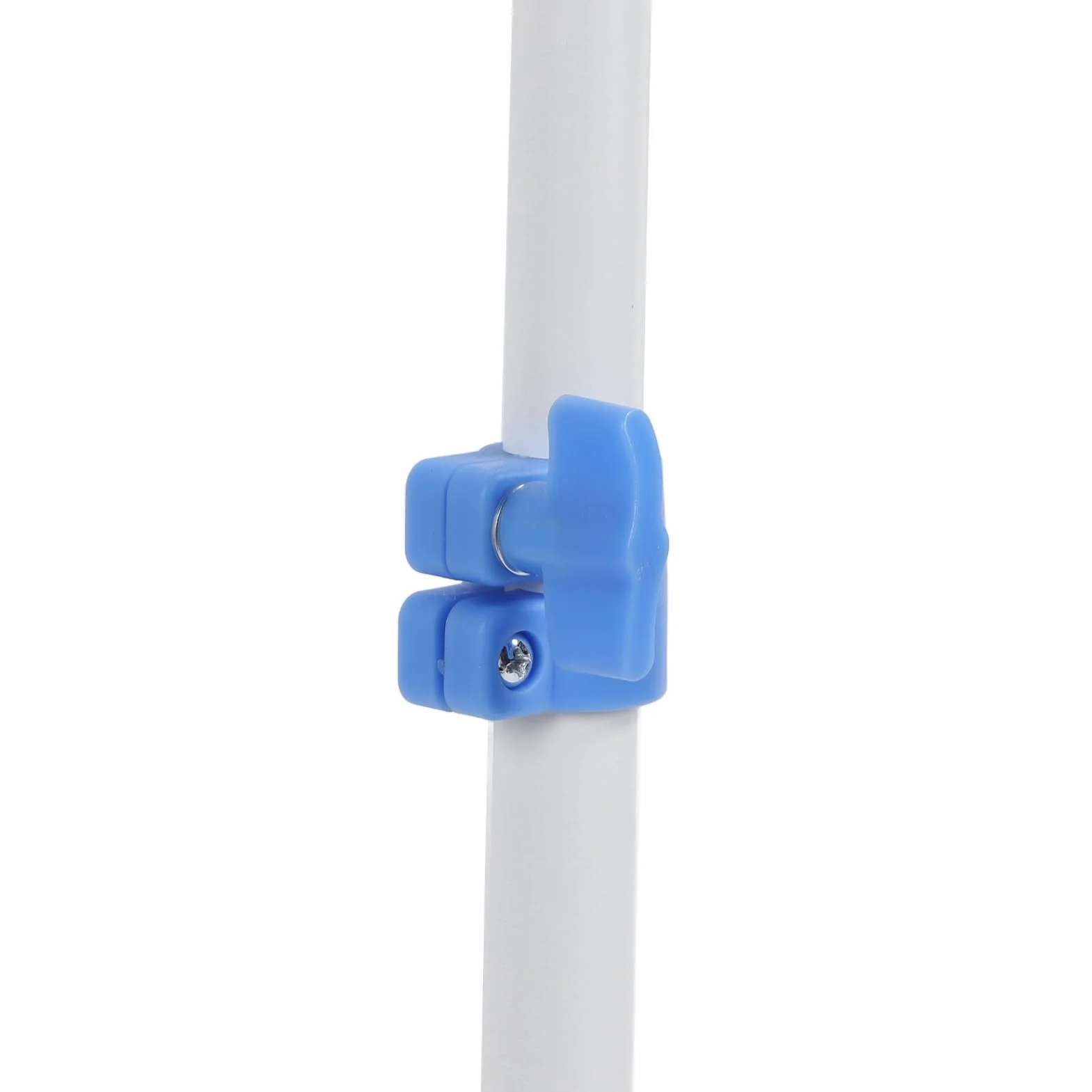 Stojak na Statyw na kroplówkę, Metalowy, Składany (WHITE)