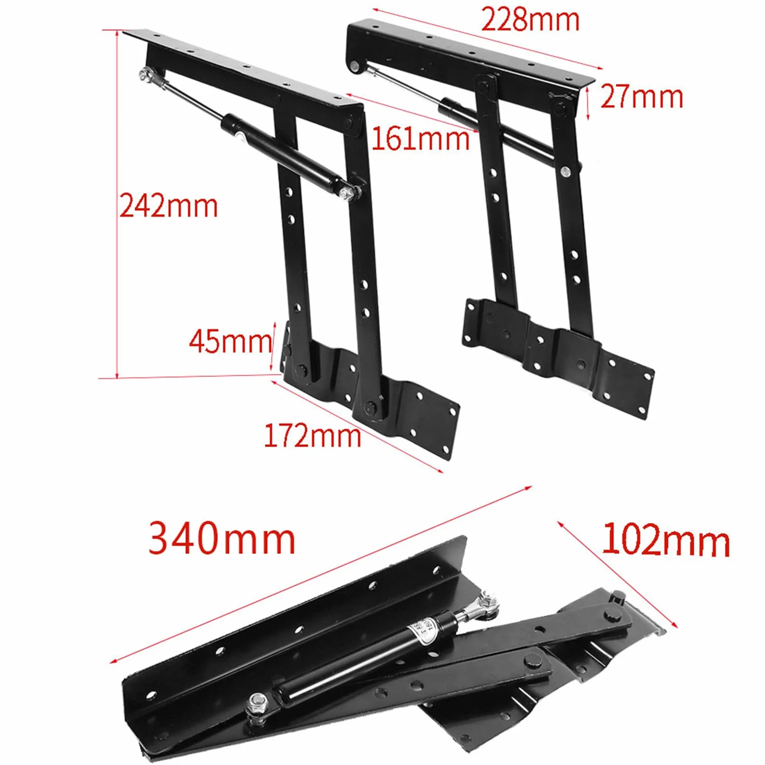 Hydrauliczny zawias do podnoszonych stołów, mechanizm podnoszący stolik kawowy