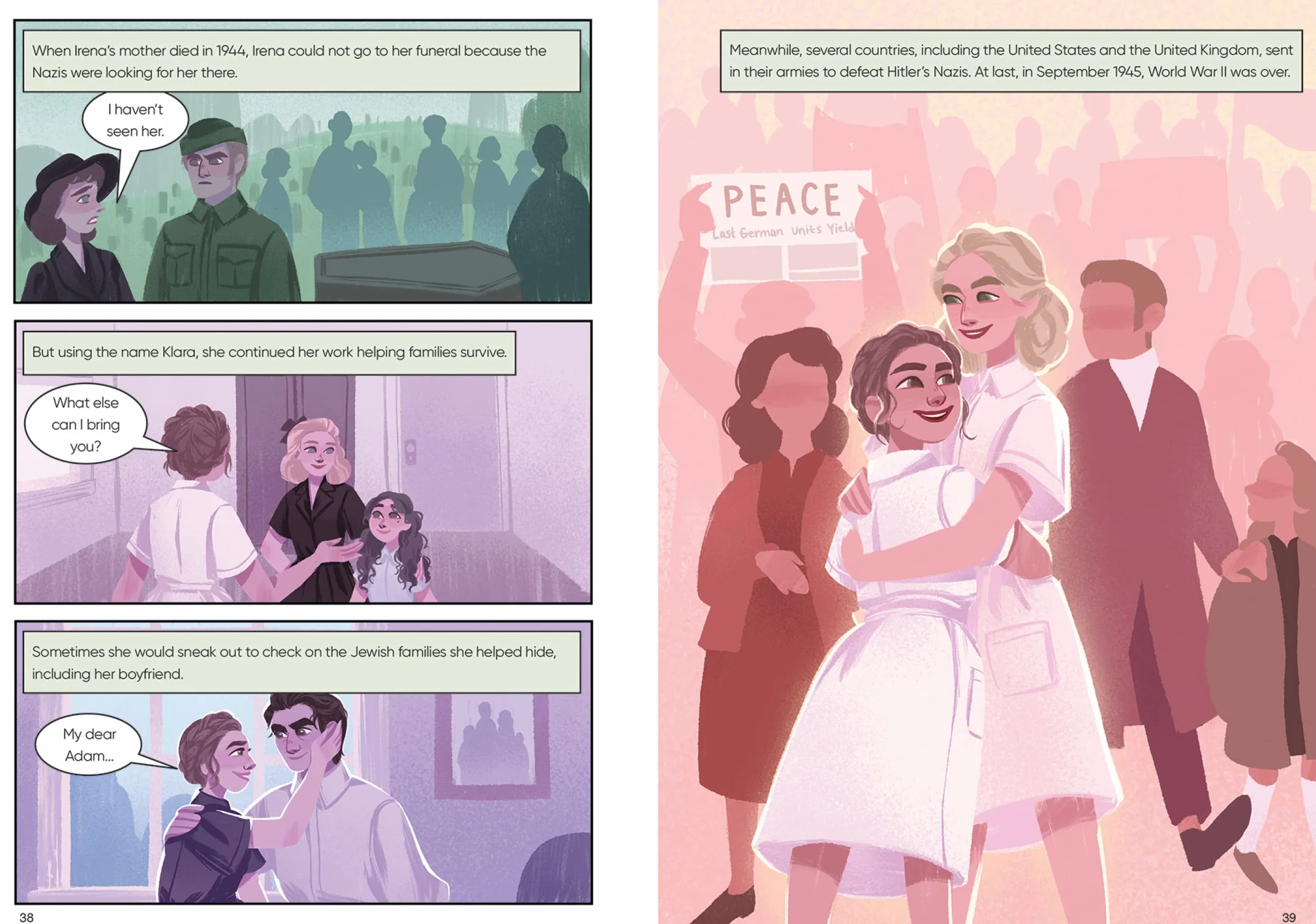 It's Her Story Irena Sendler a Graphic Novel
