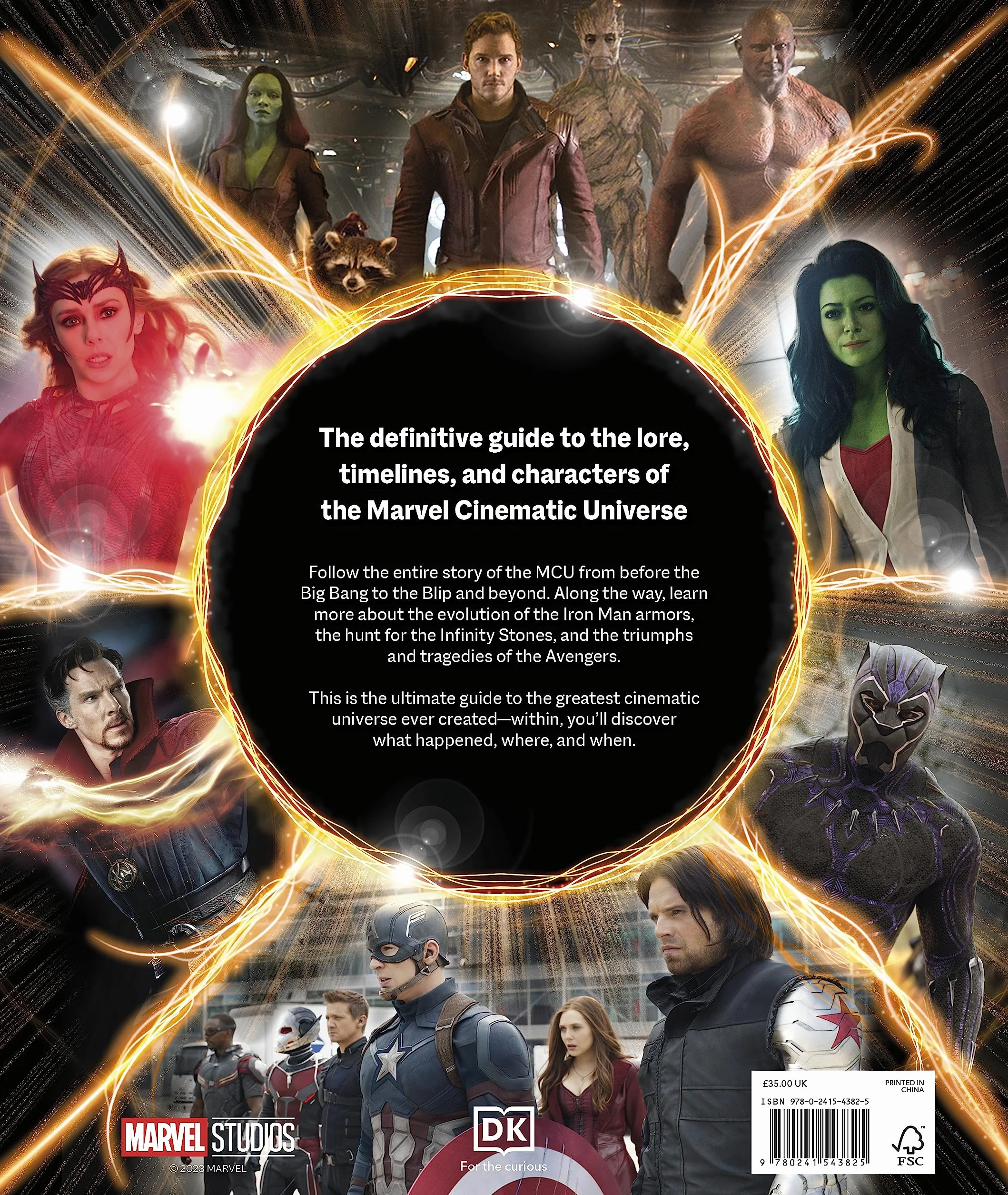 Marvel Studios The Marvel Cinematic Universe Official Timeline