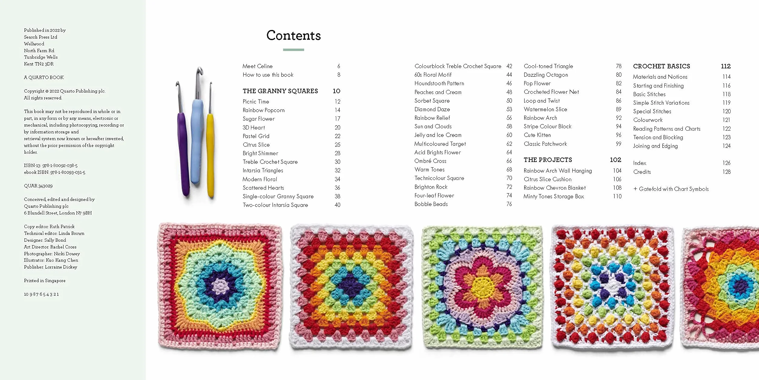 A Modern Girl's Guide to Granny Squares: Crochet Blocks with Colour Combinations