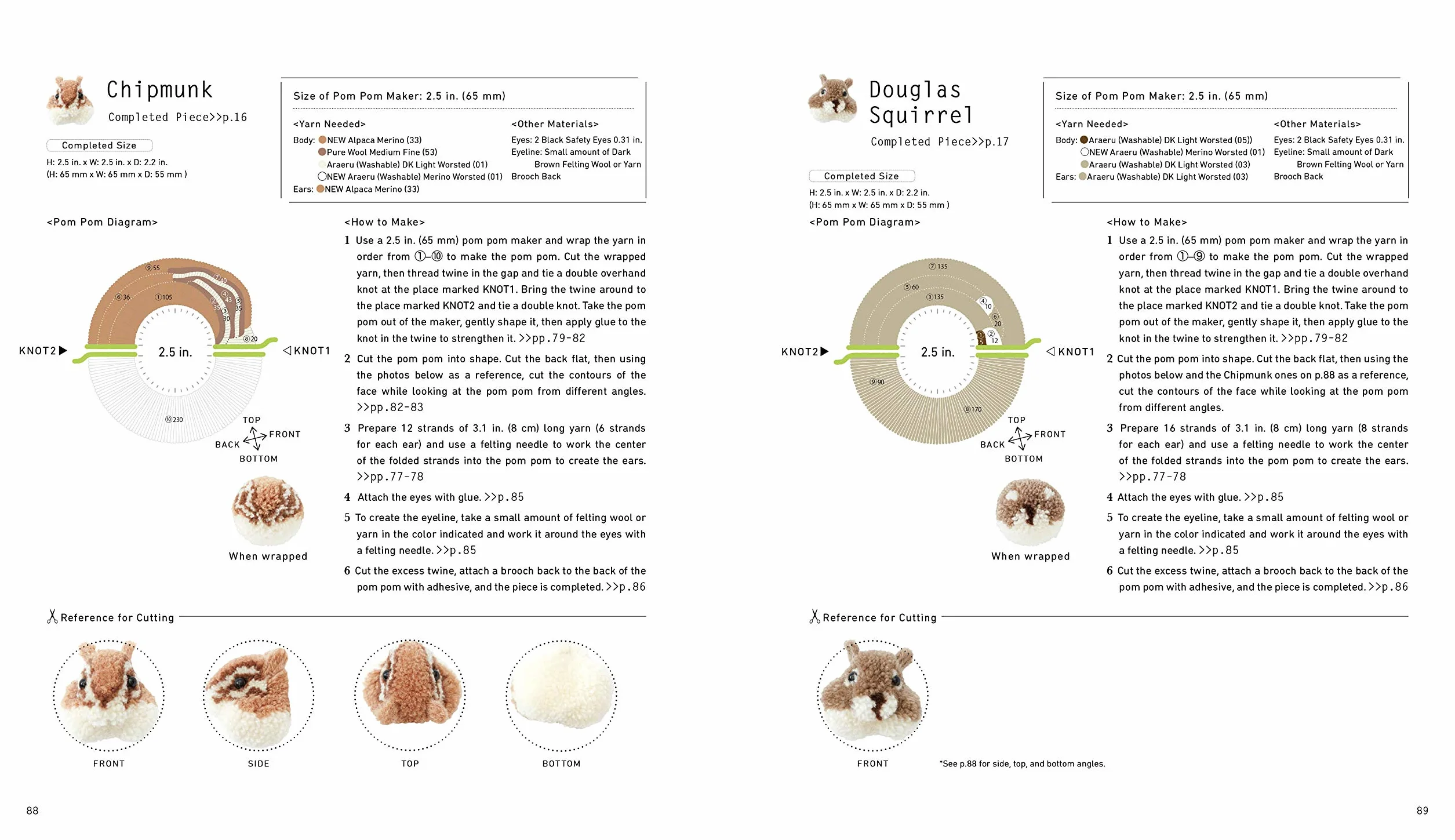 POM POM Animals: 45 Easy Wool Projects
