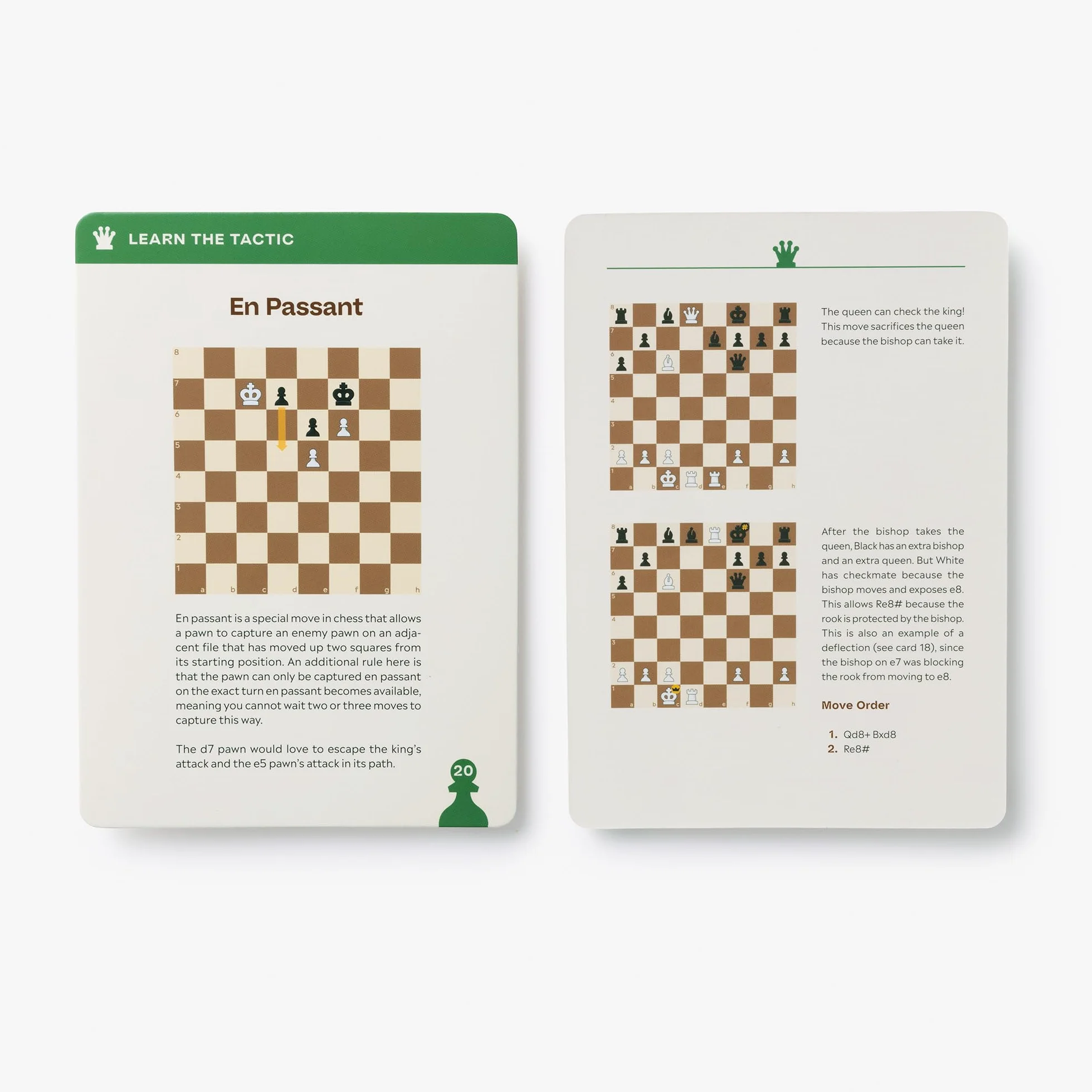 The Chess Deck: 50 Cards for Mastering the Basics