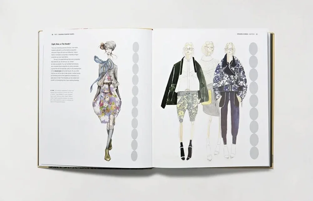 Fashion Drawing, Second Edition: Illustration Techniques for Fashion Designers (Perfect Book for Fashion Students)