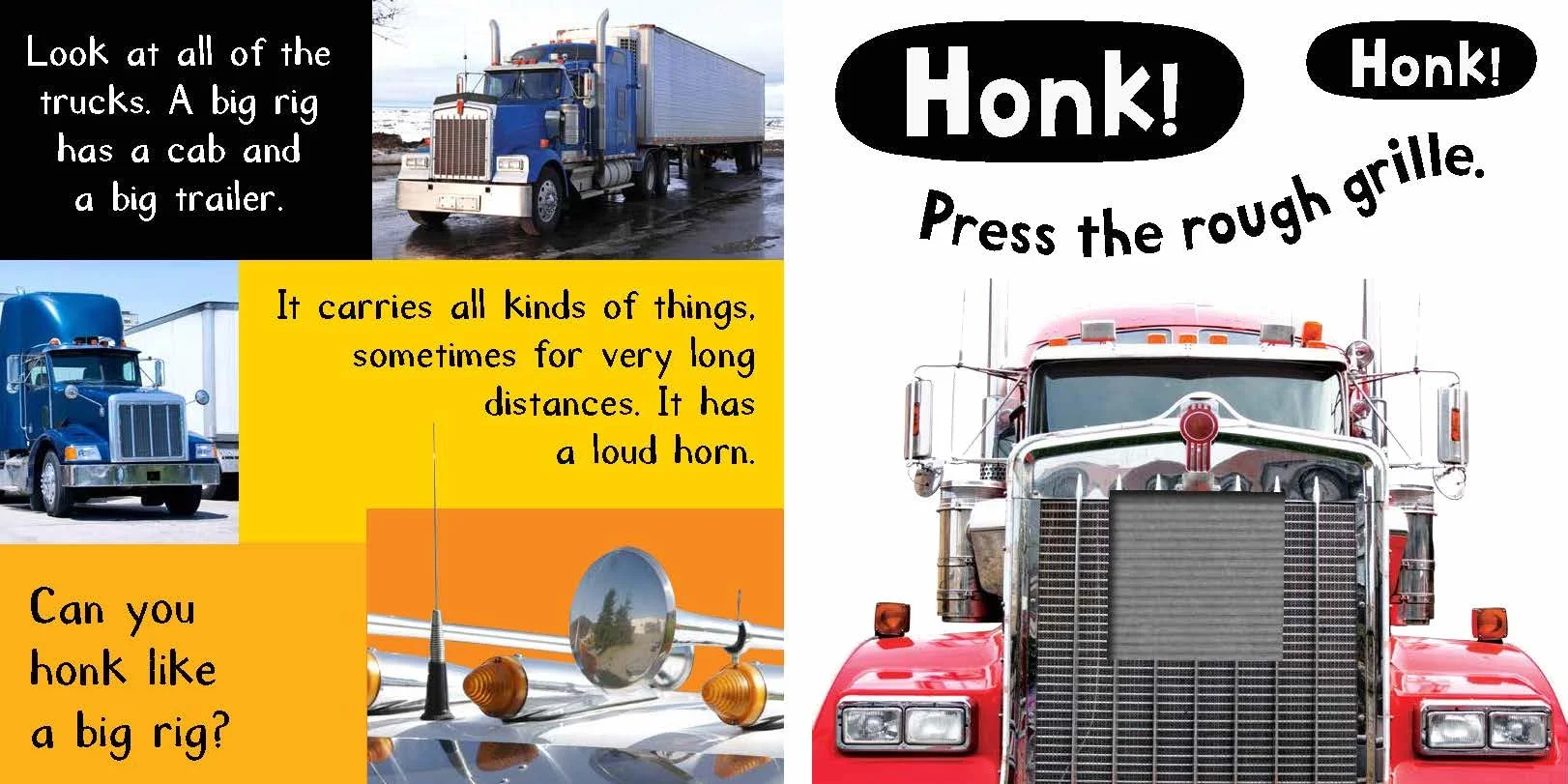 Noisy Trucks: Includes Six Sounds!