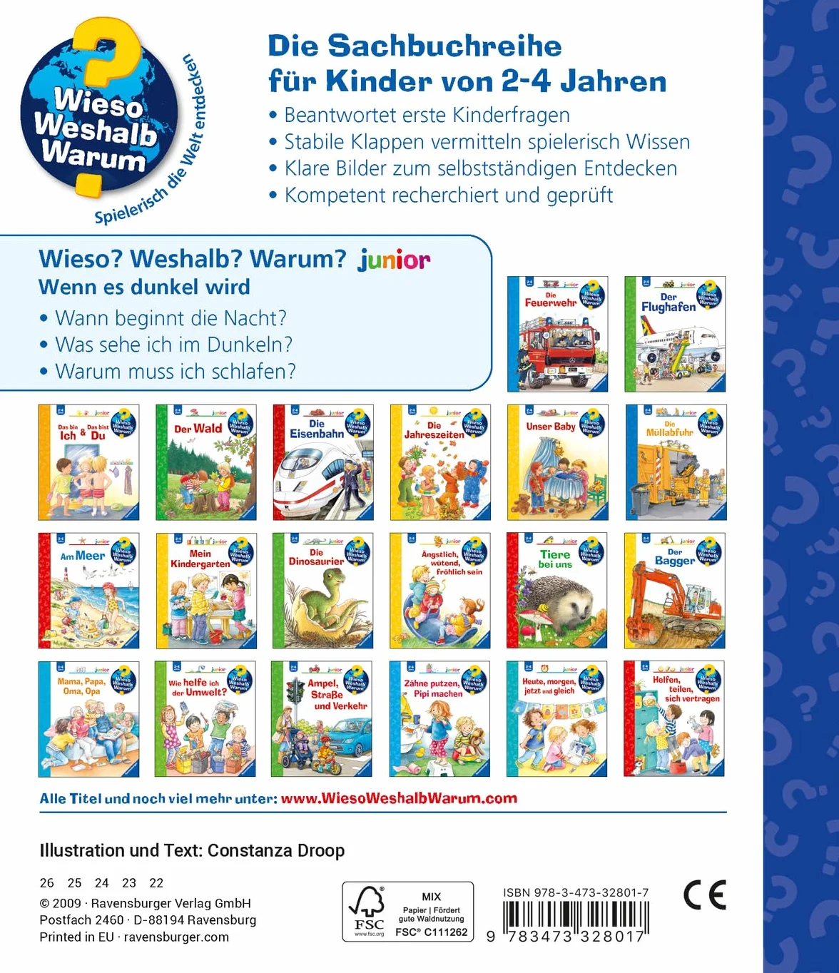 Wieso? Weshalb? Warum? junior, Band 28: Wenn es dunkel wird